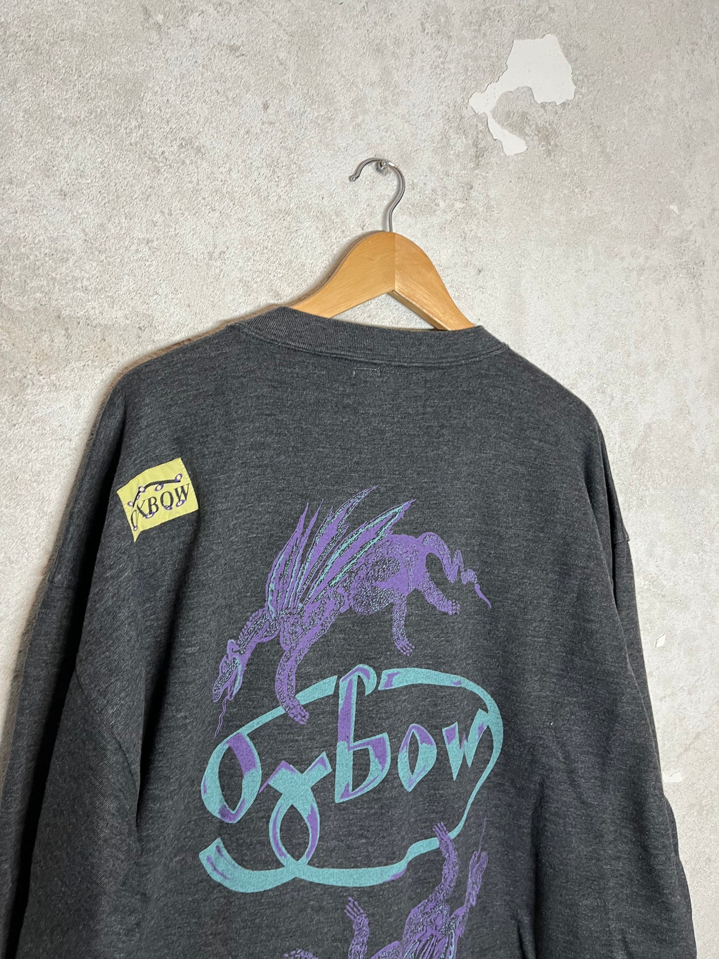 Oxbow rare 90s dragon graphic sweater - XXL