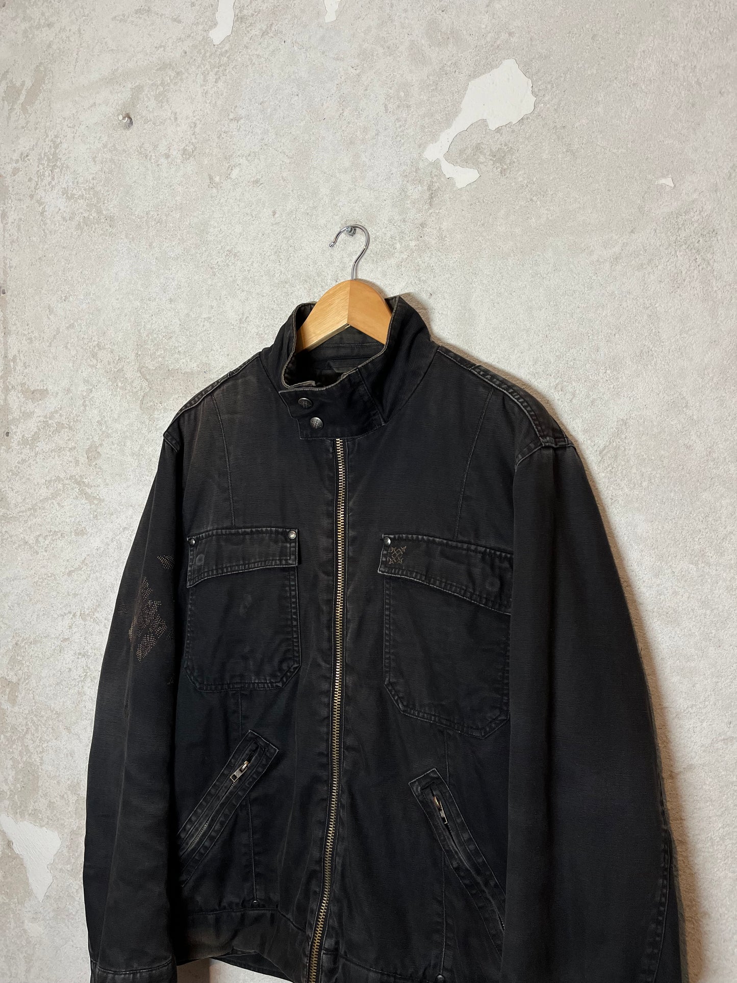 Oxbow vintage retro workwear cargo 2000s jacket