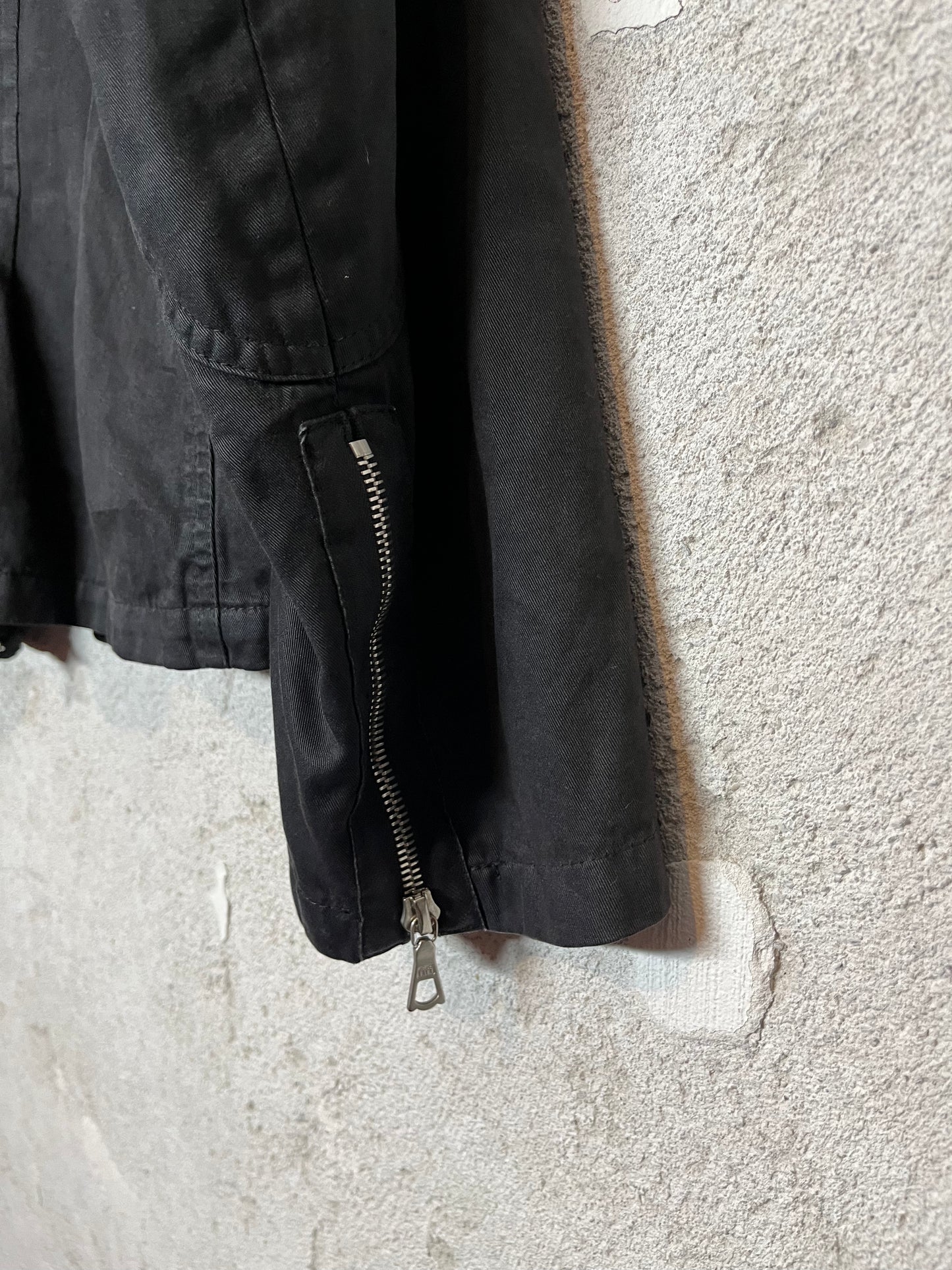 Dries van Noten archive multi zip safety pin jacket