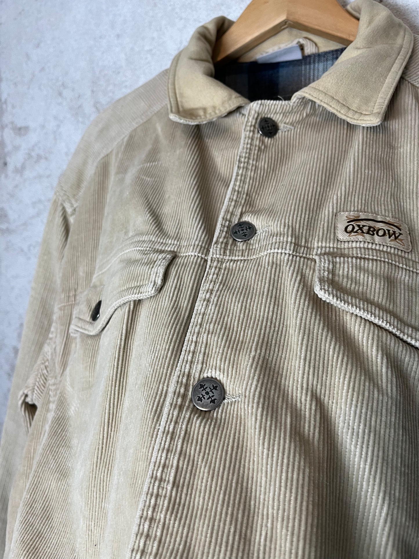 Oxbow vintage retro 90s 2000s corduroy jacket - L