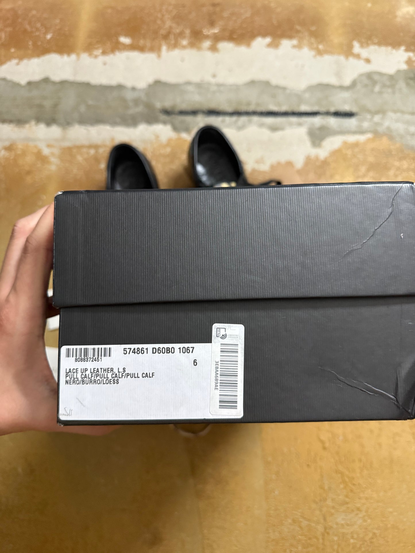 Gucci leather woven loafers - 39