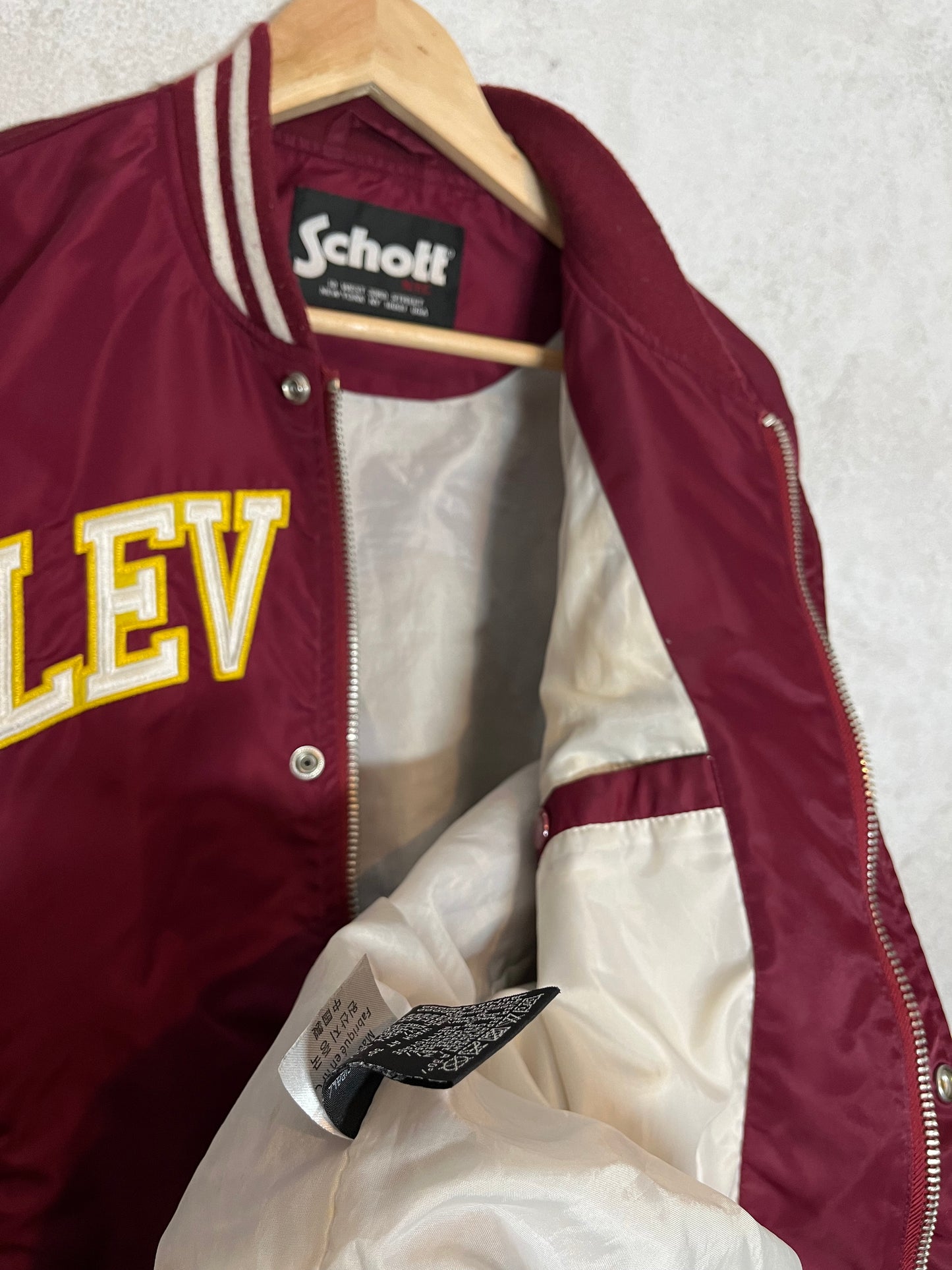 Schott NYC New York ''Cleveland'' bomber varsity jacket - M