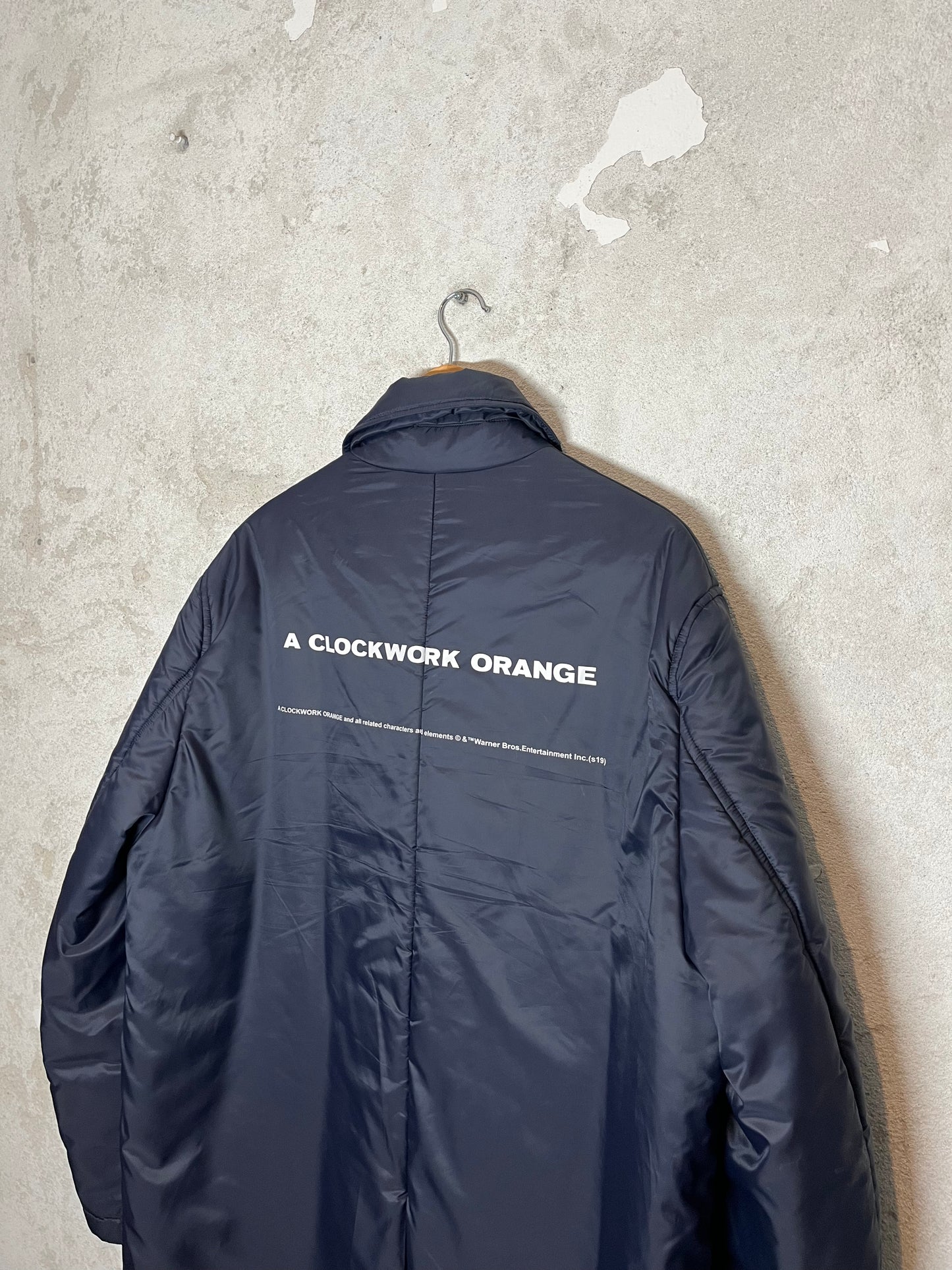 Undercover x A Clockwork Orange padded trenchcoat - L