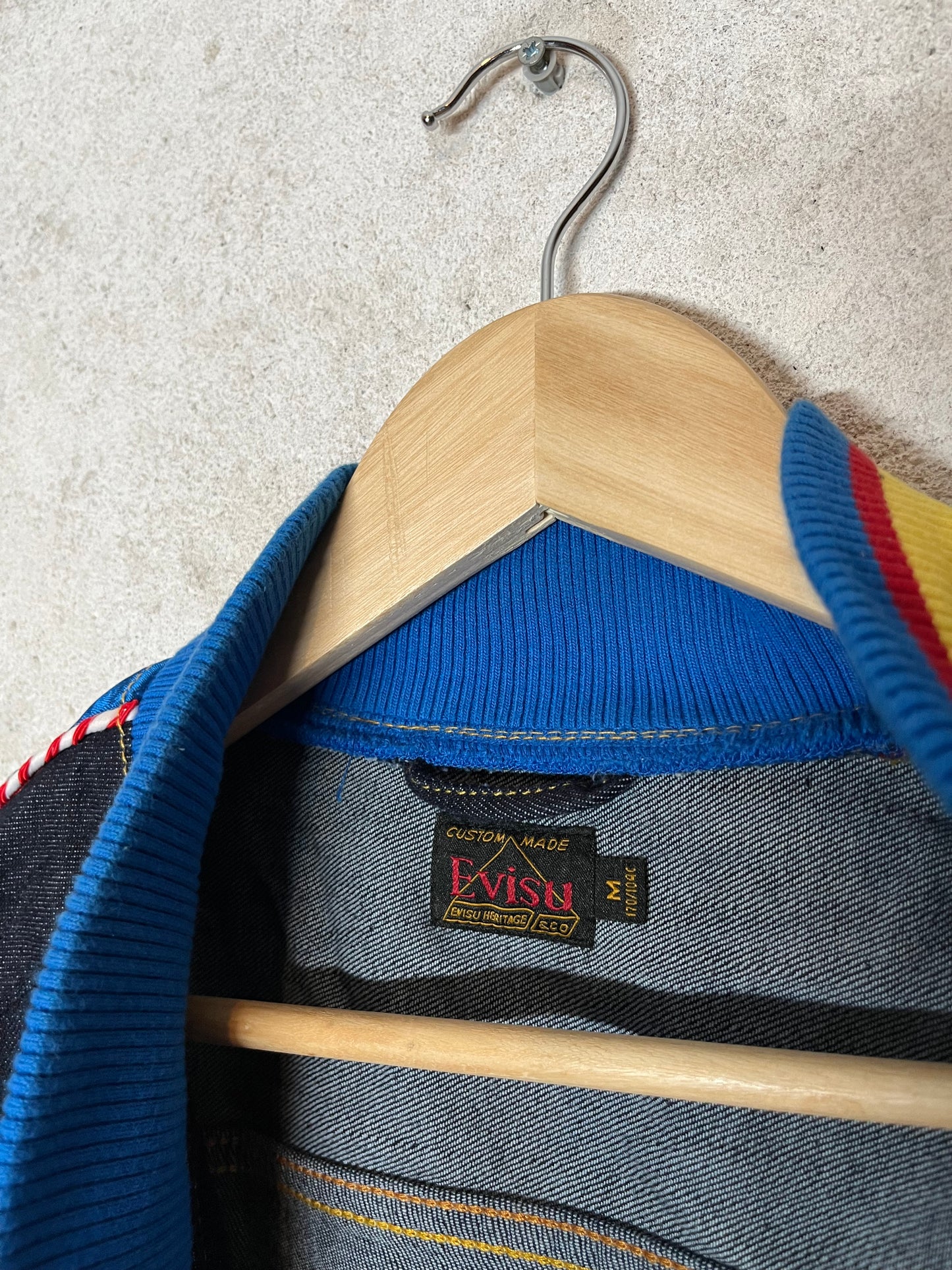 Evisu Japan vintage jeans jacket - M