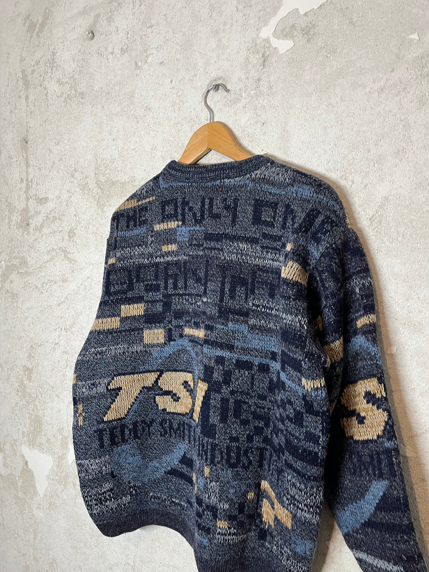 TSI heavy ski knit sweater - S