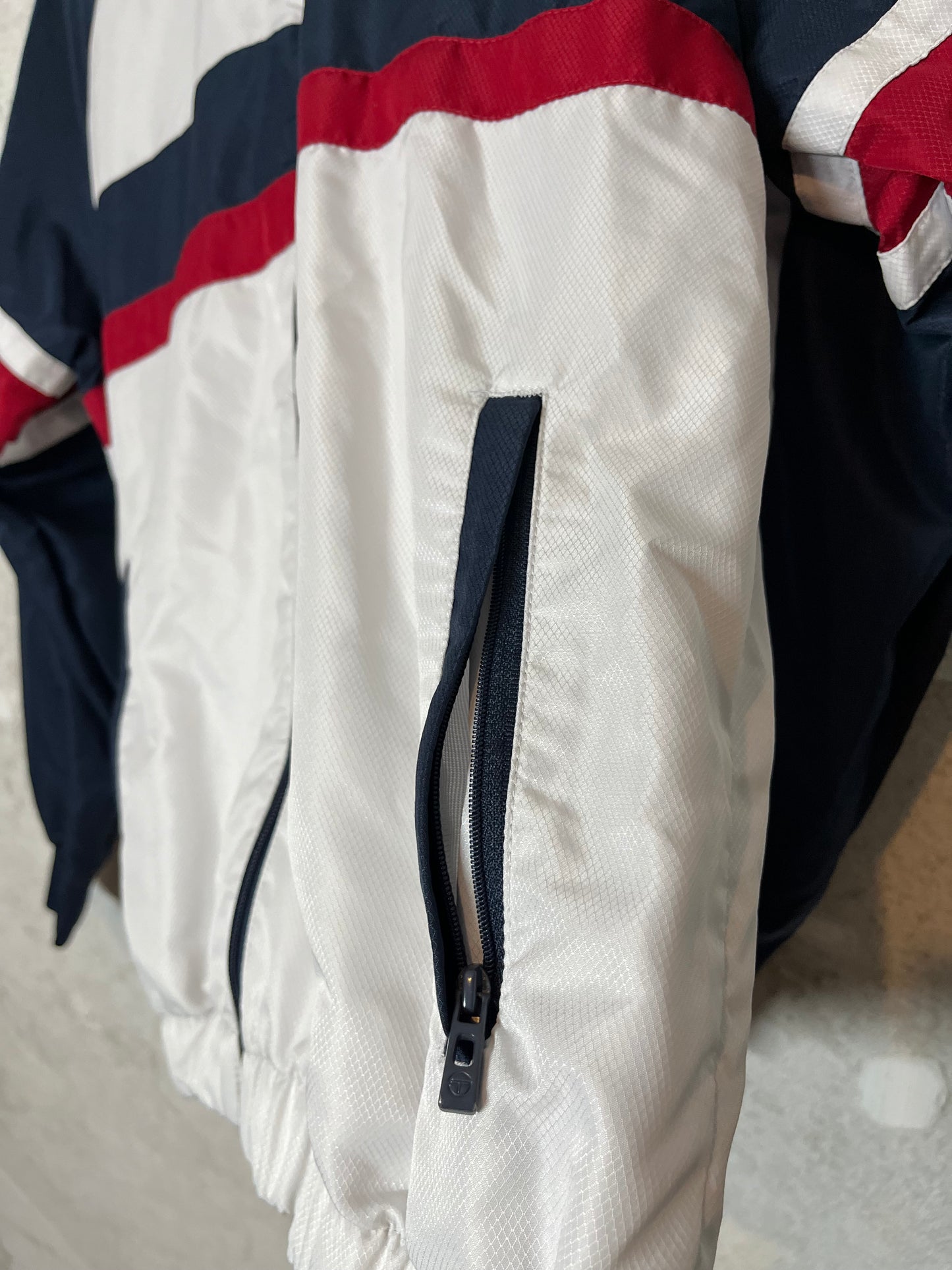 Sergio Tacchini vintage track sports jacket - M