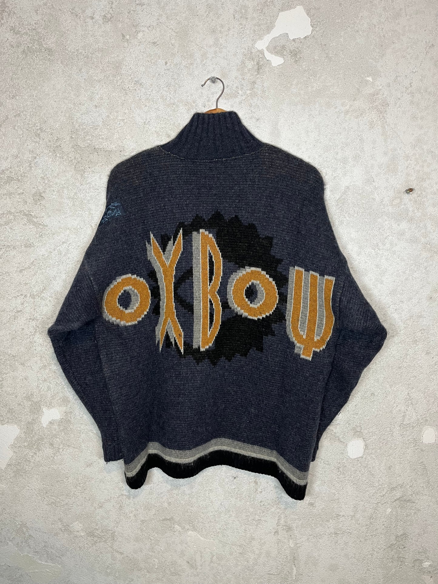 Oxbow heavy knit ski snowboard sweater - S