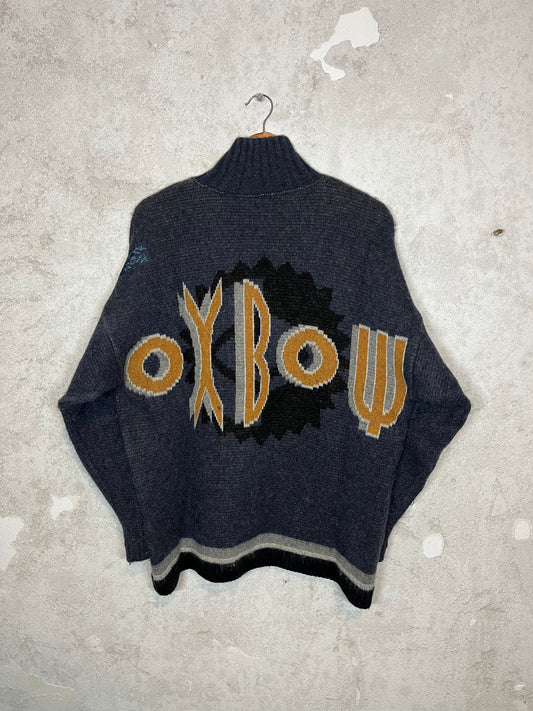 Oxbow heavy knit ski snowboard sweater - S