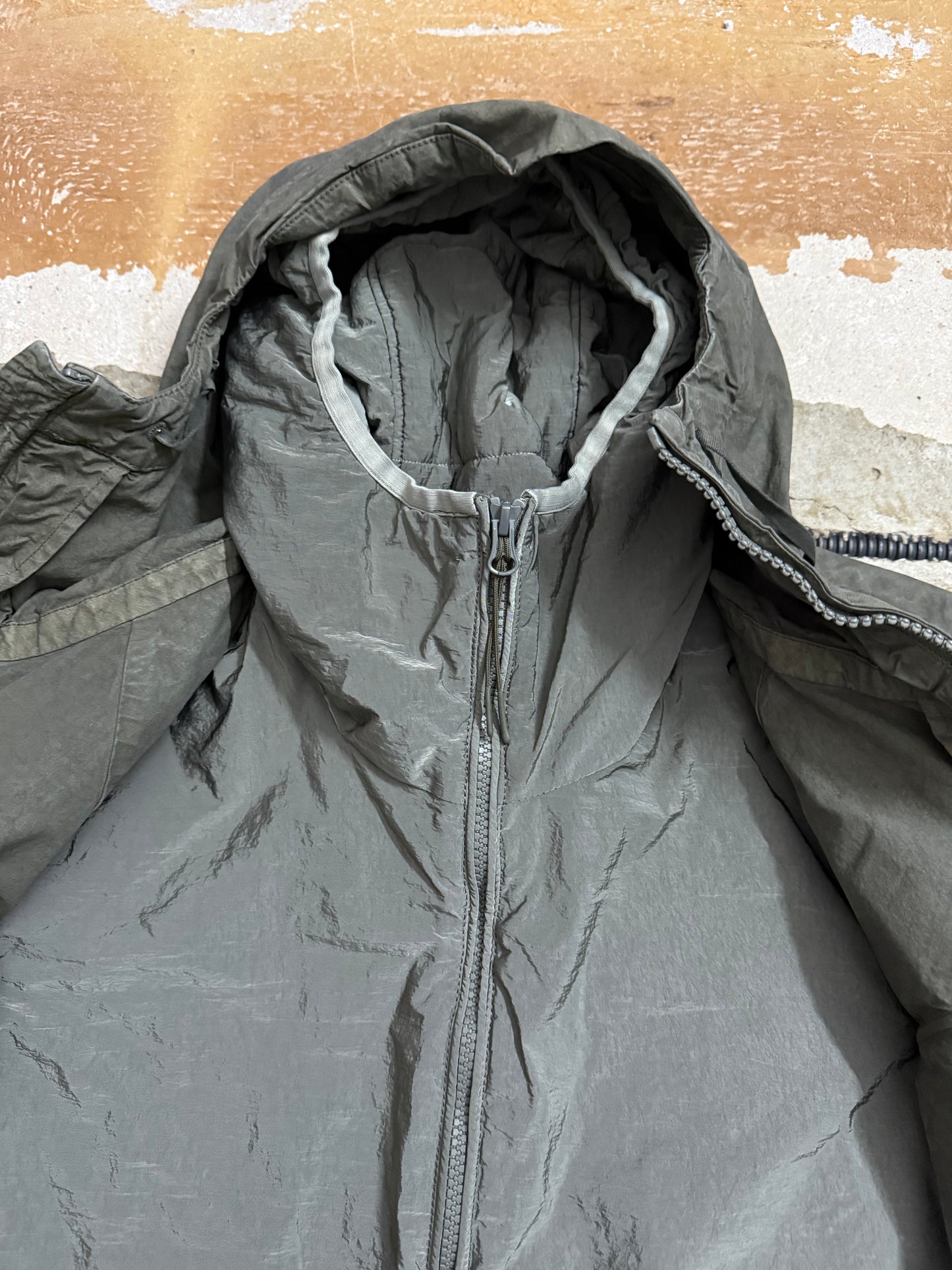 CP Company Ba-Tic Halley Stevensons waxed cotton 2-in-1 winter jacket - S