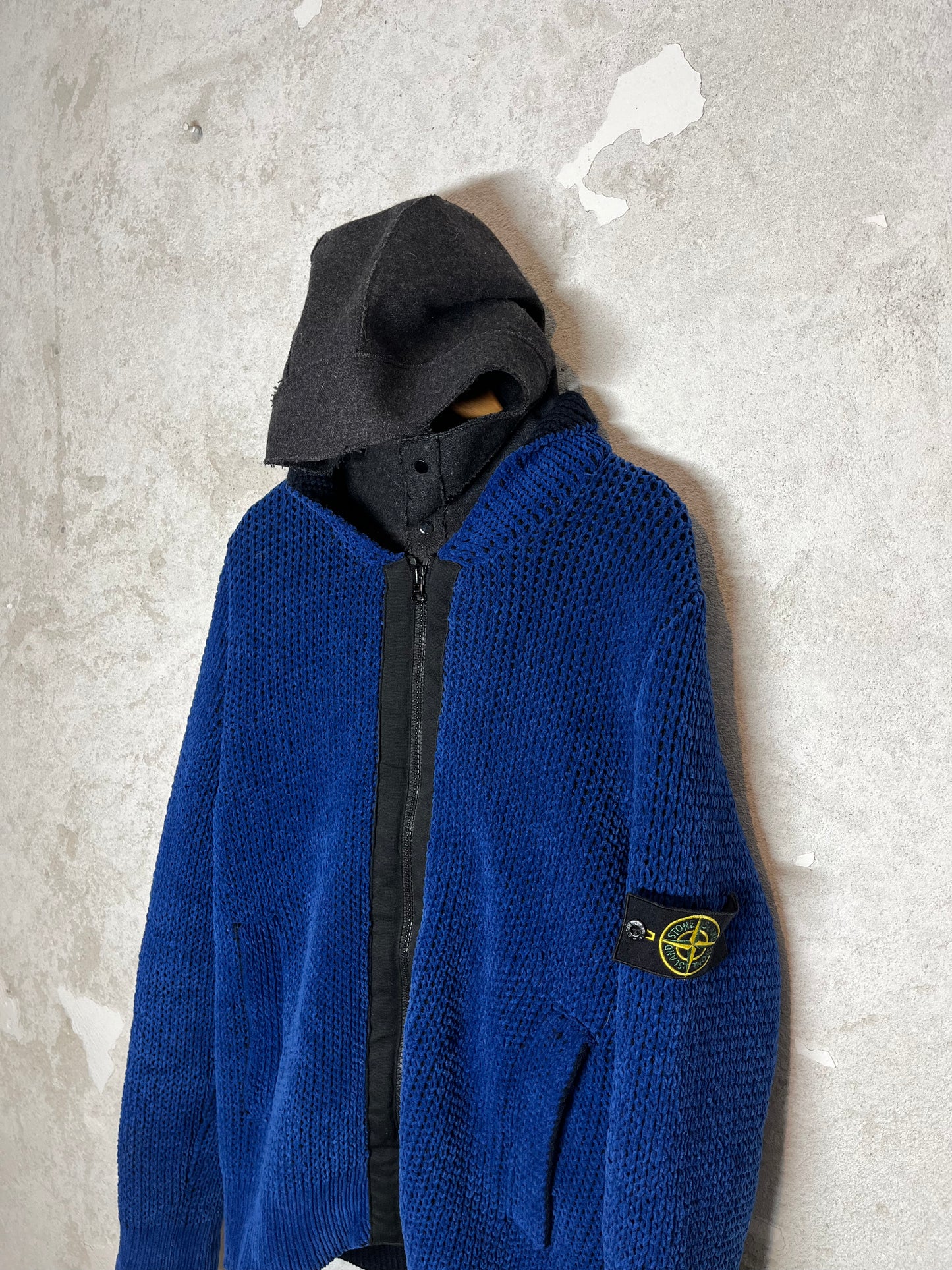 Stone Island heavy knit dutch rope lined jacket AW'11 - XL