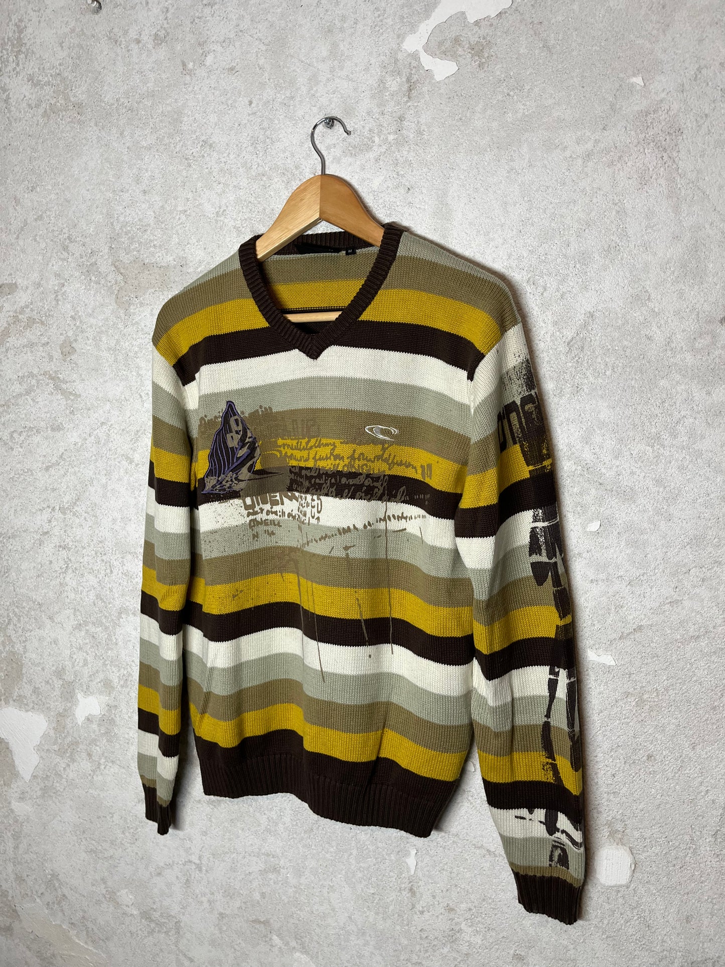 O'neill vintage 90s 2000s surf skate knit sweatshirt