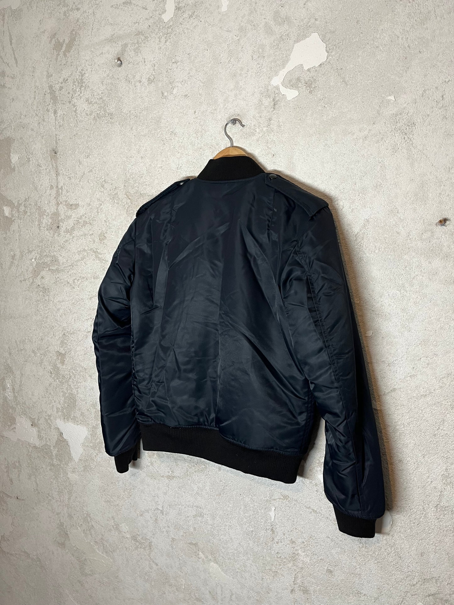 Yves Saint Laurent Nylon Side pocket bomber jacket - S/M