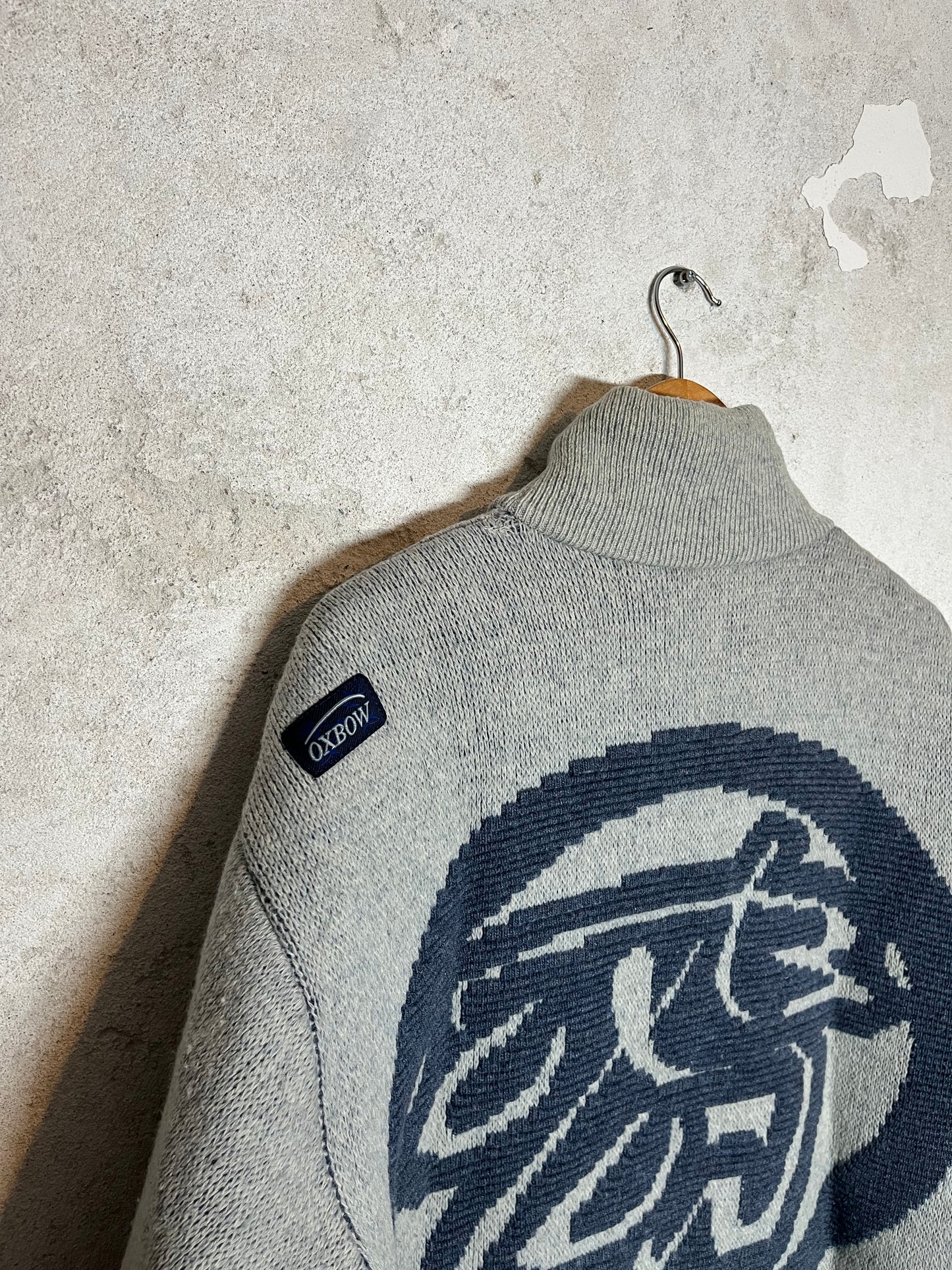 Oxbow 2000s vintage heavy wool ski snowboard knit sweater