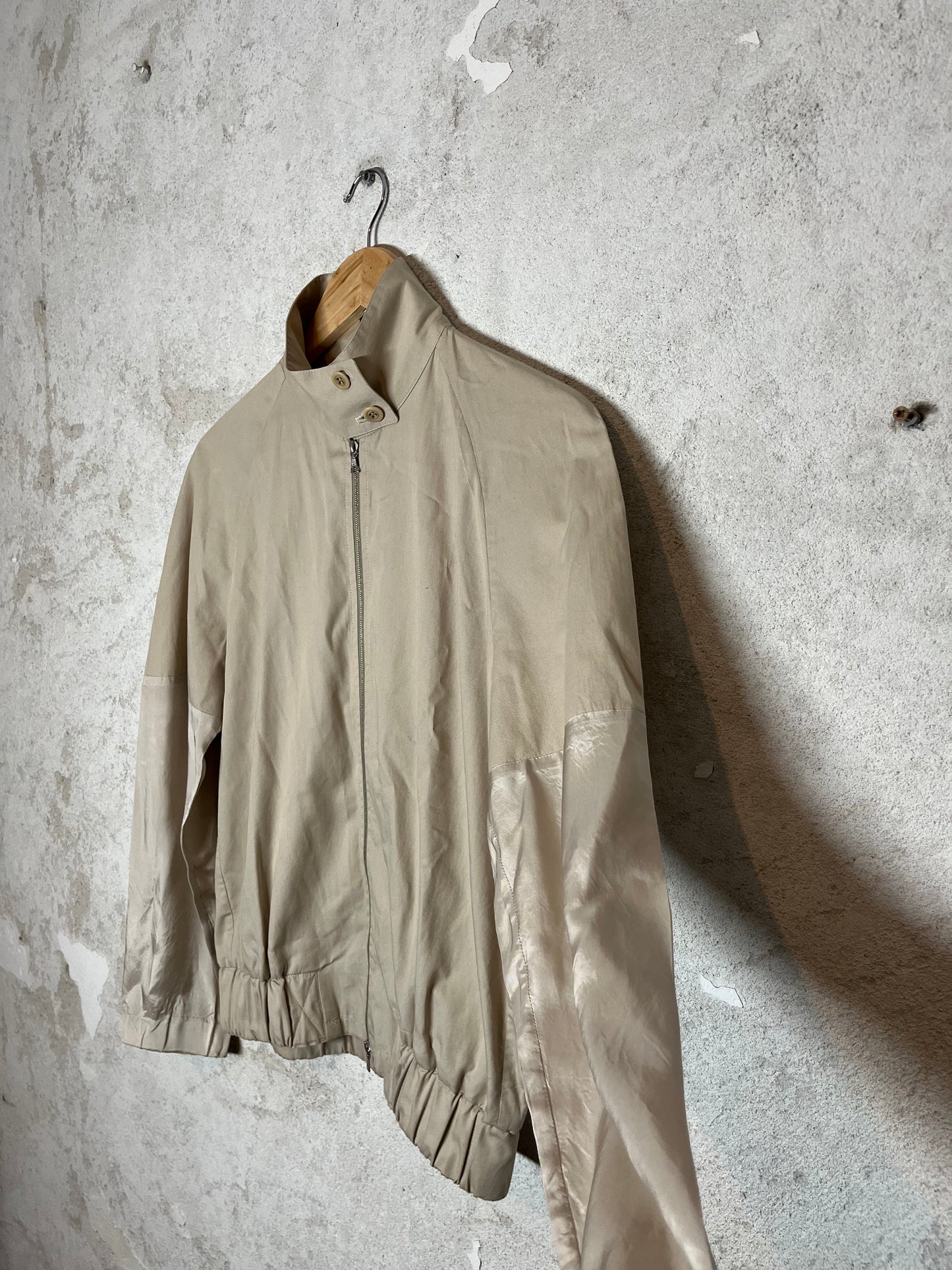 Dries van Noten canvas/satin lightweight jacket - M