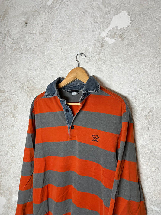 Paul & Shark longsleeve polo - S