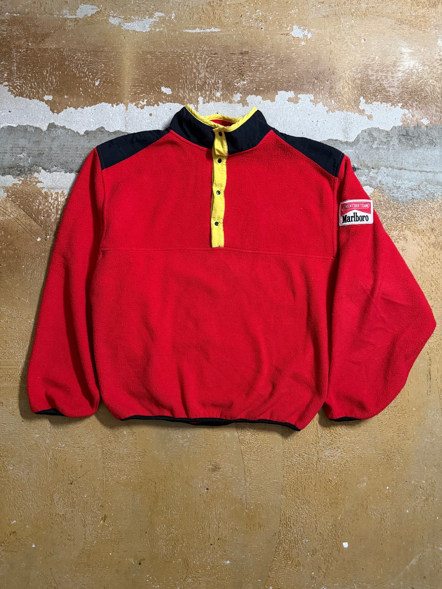 Marlboro vintage adventure team rare fleece sweater - L