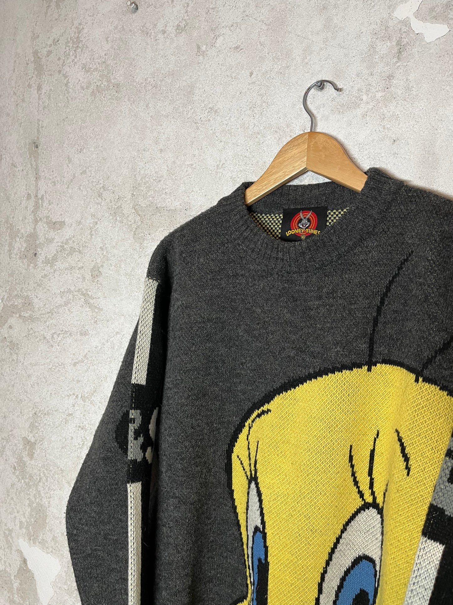 Looney Tunes Titi vintage heavy knit sweater - M