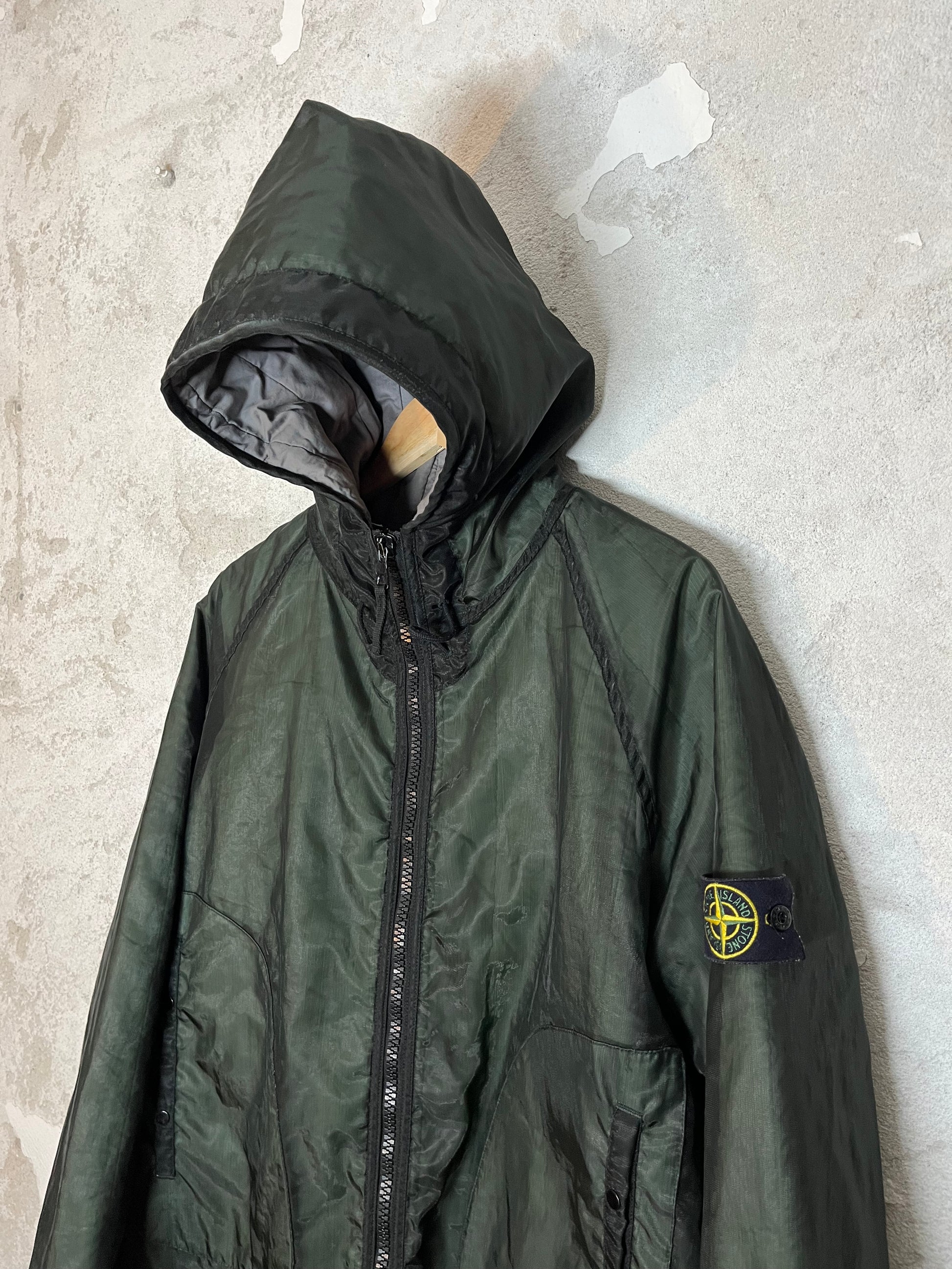 Stone Island Monofilament SS’03 vintage jacket green