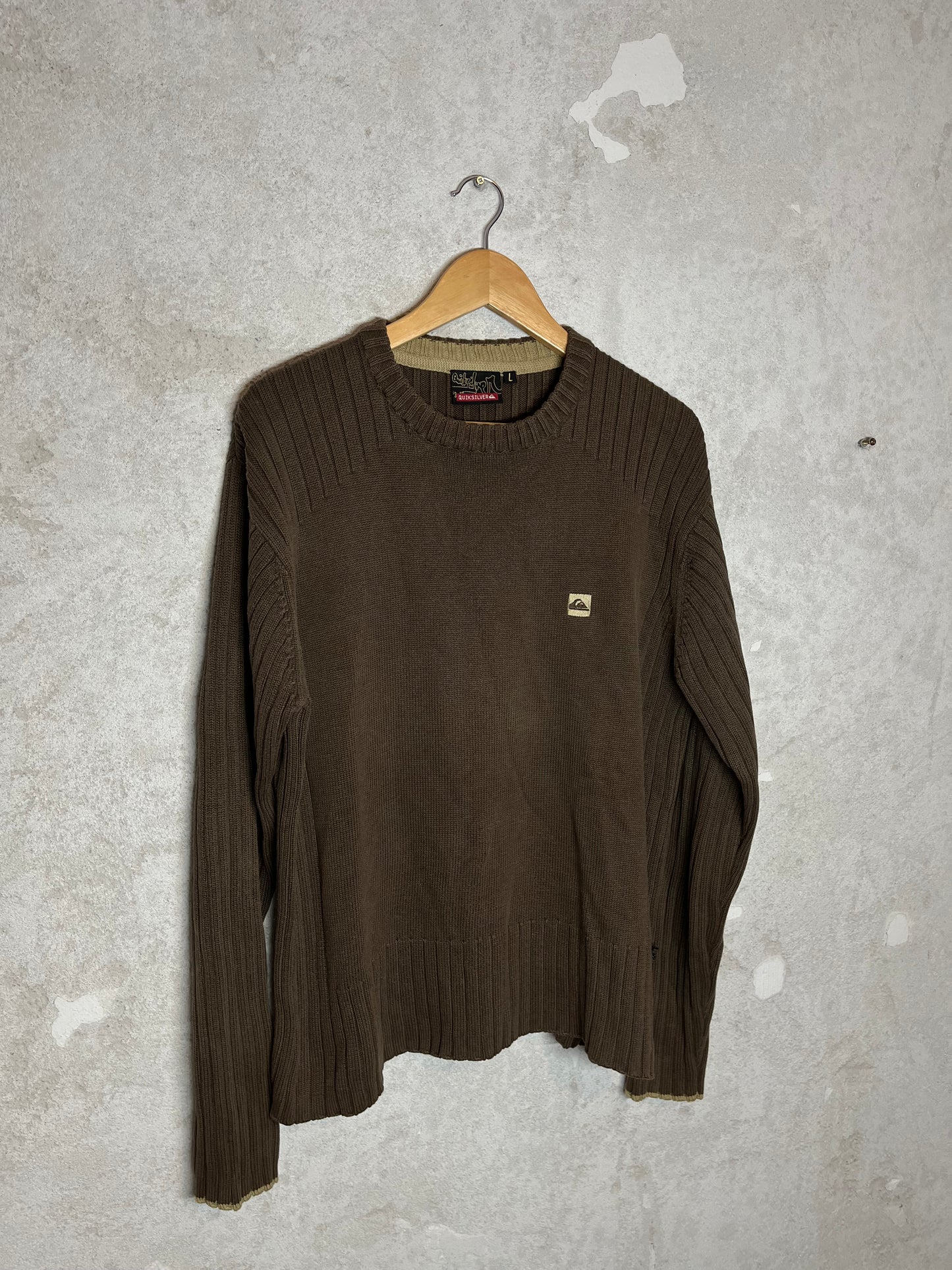 Quiksilver knit sweatshirt - L