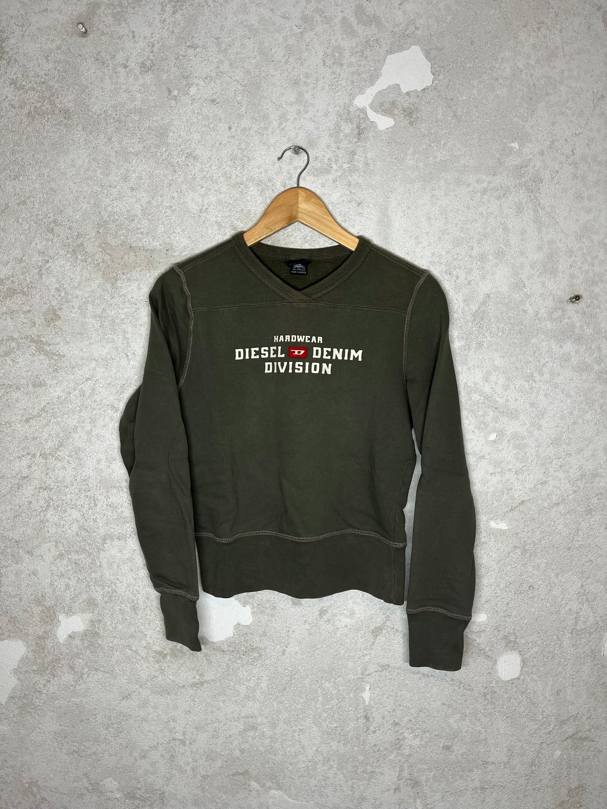 Diesel vintage 2000s 90s khaki sweater