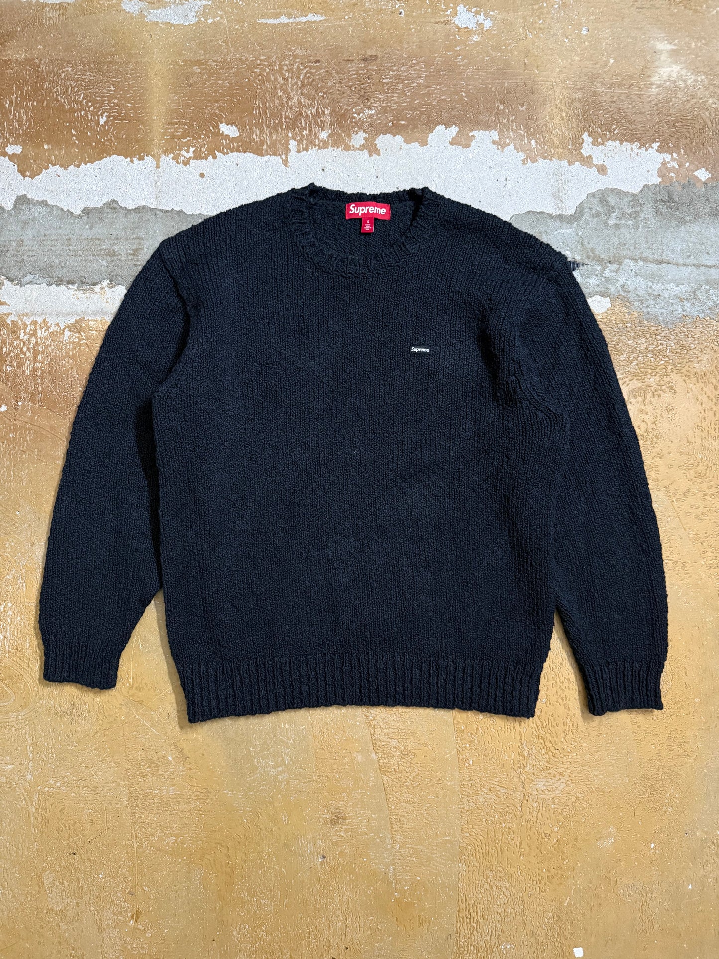 Supreme small boxlogo knit sweater - S