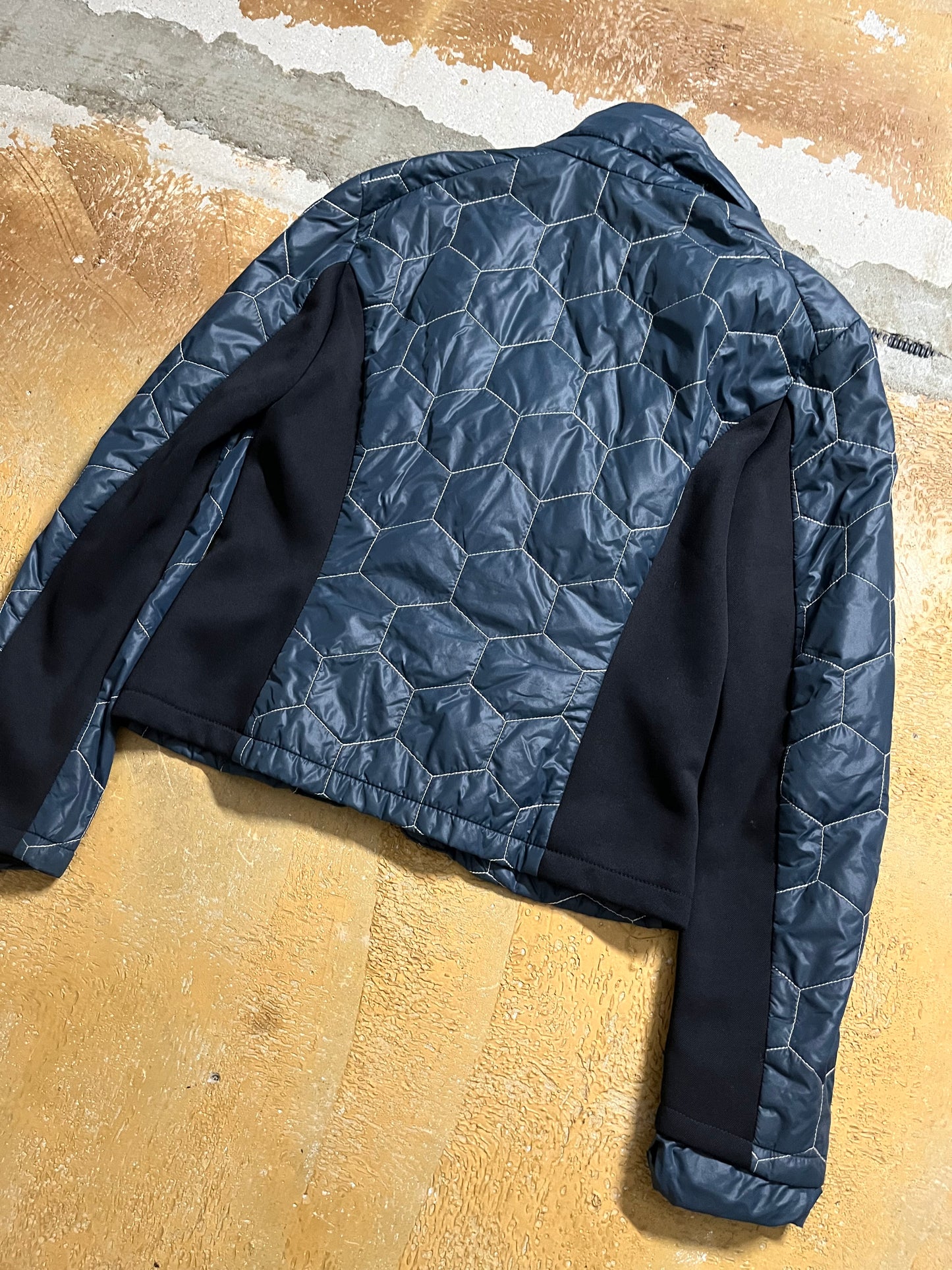 Dirk Bikkembergs quilted winter jacket - L