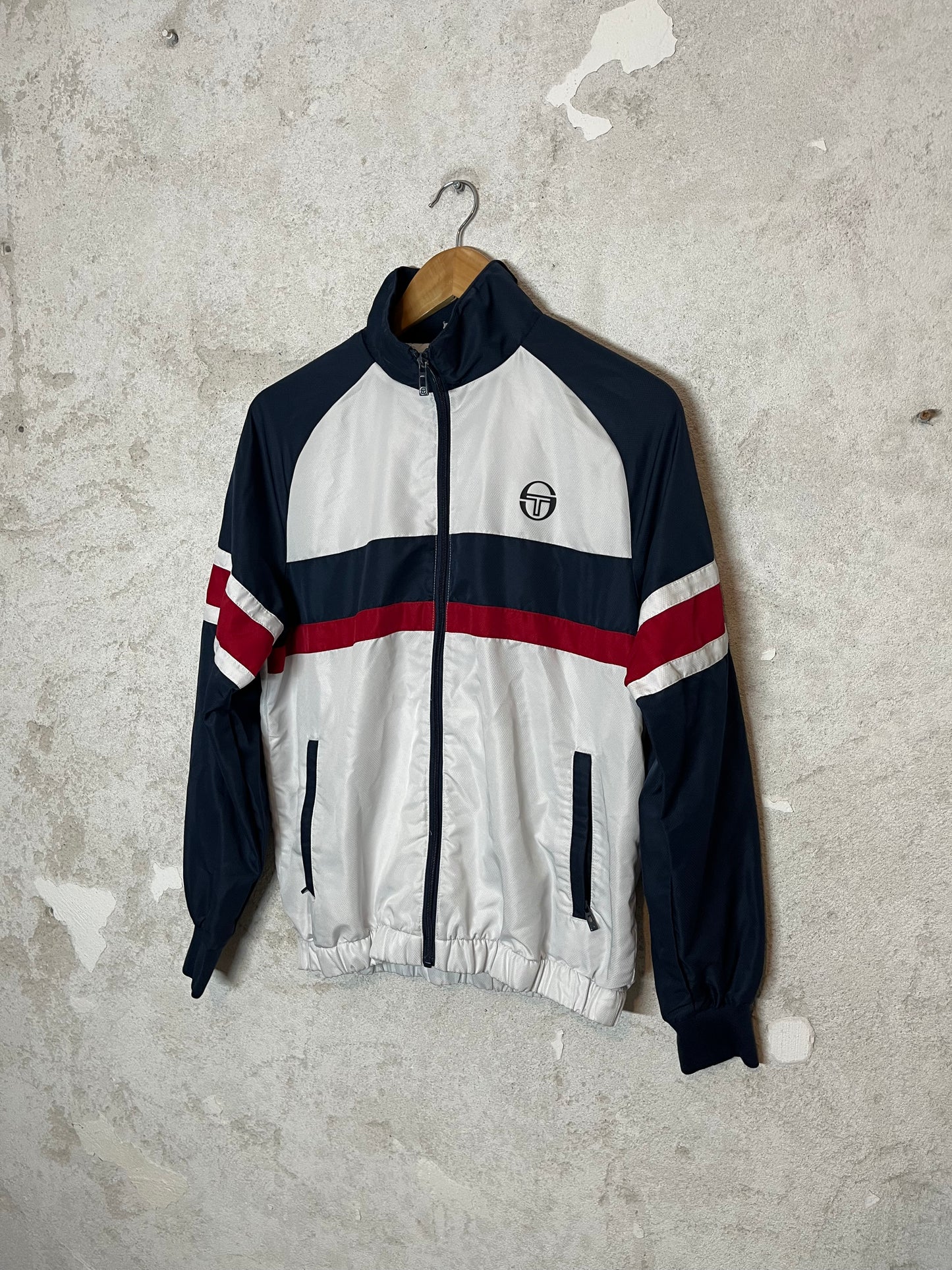 Sergio Tacchini vintage track sports jacket - M