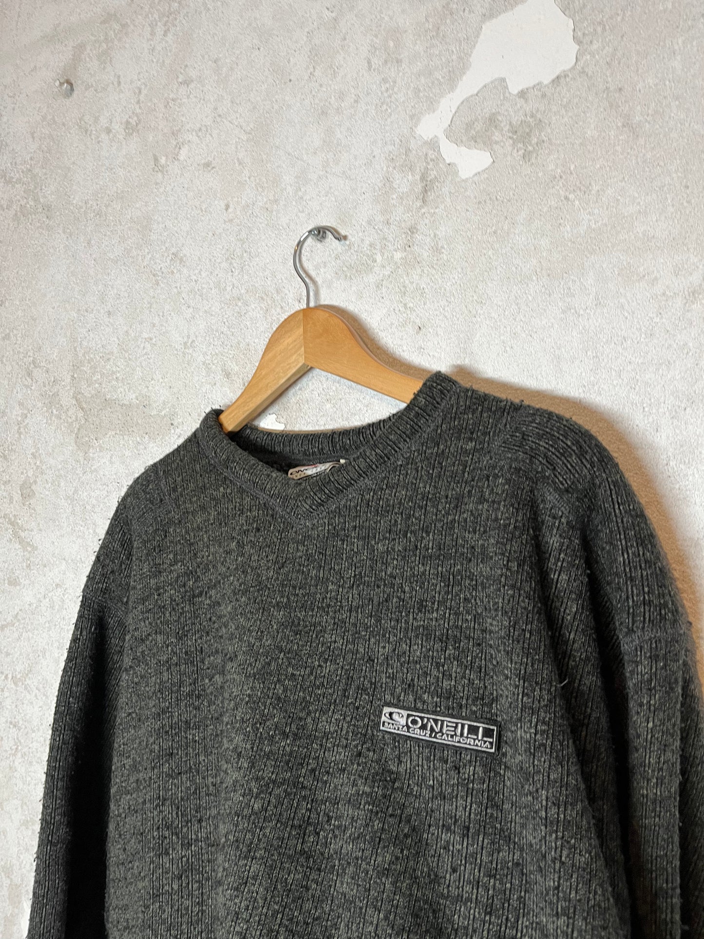 O’neill heavy knit V neck sweatshirt - XL