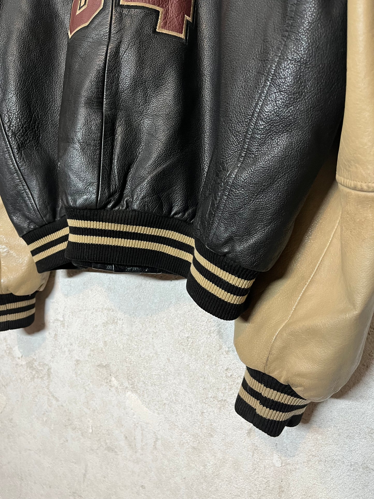 Redskins vintage leather jacket - XL