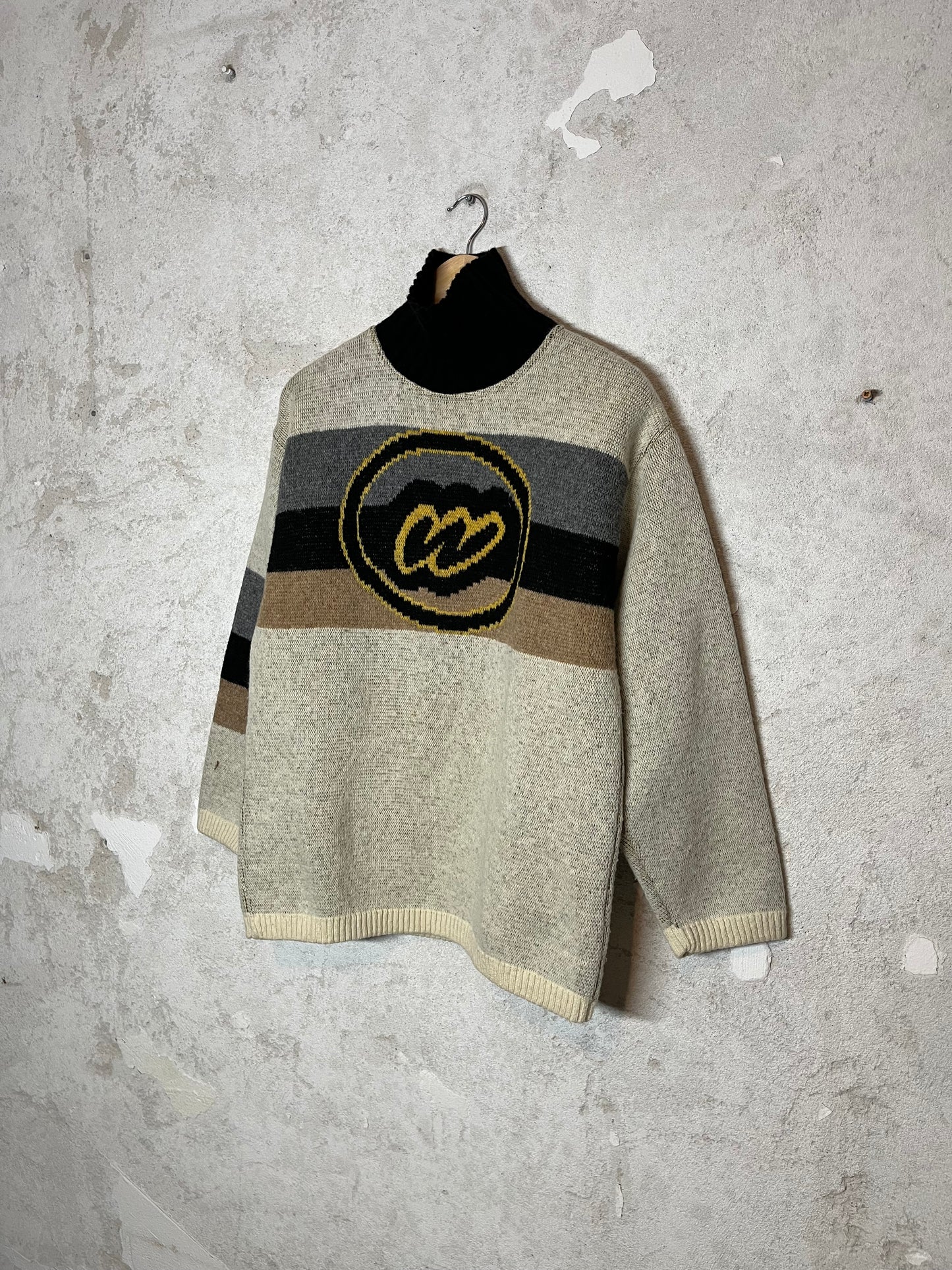 Oxbow vintage ski knit sweater - M