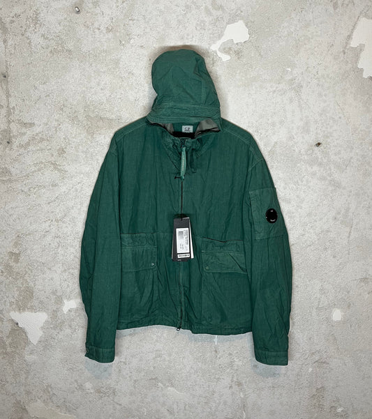 CP Company waxed cotton lense jacket - M