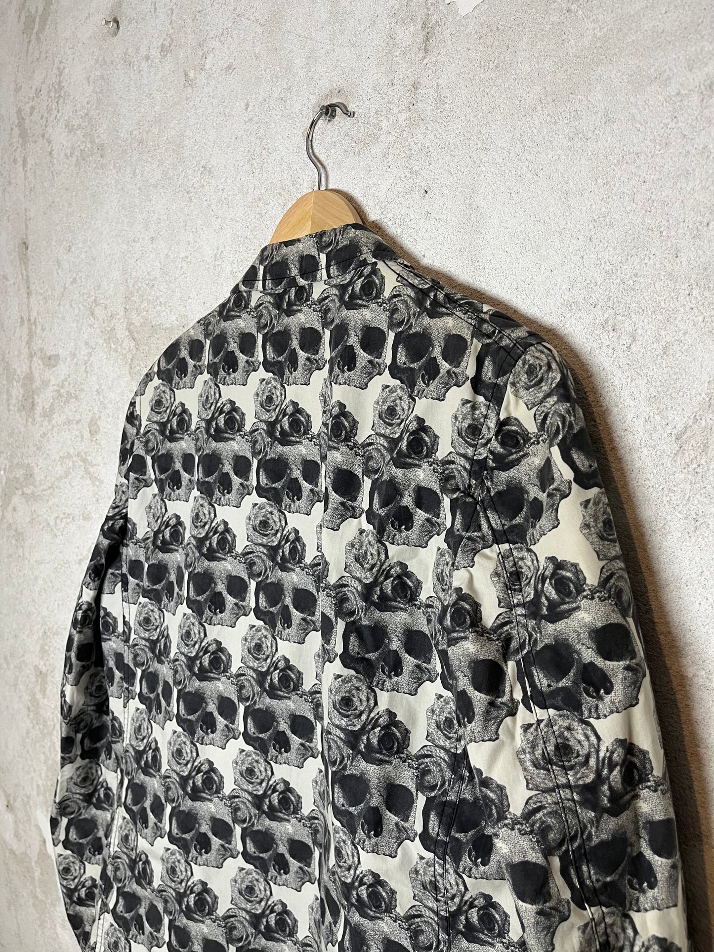 Comme des Garcons Homme plus SS'10 Runway skull roses blazer - S