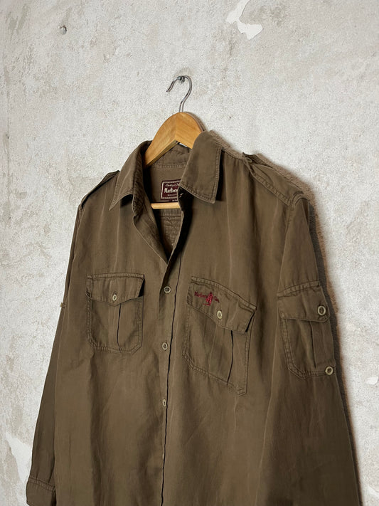 Marlboro classics corduroy overshirt - M