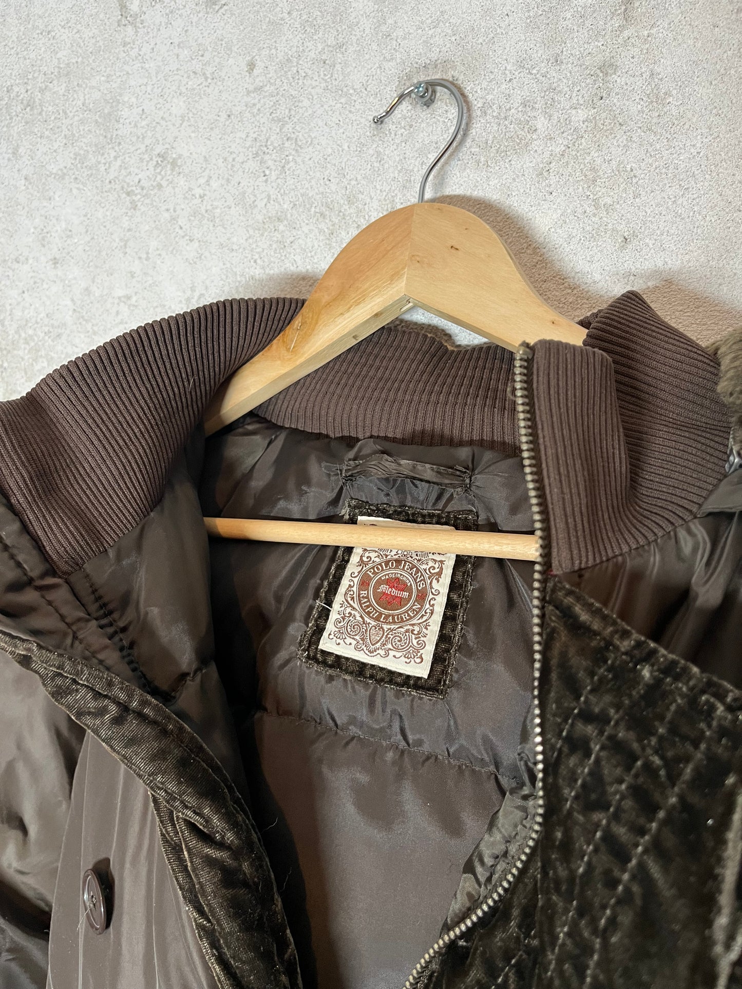 Ralph Lauren vintage puffer winter jacket - M