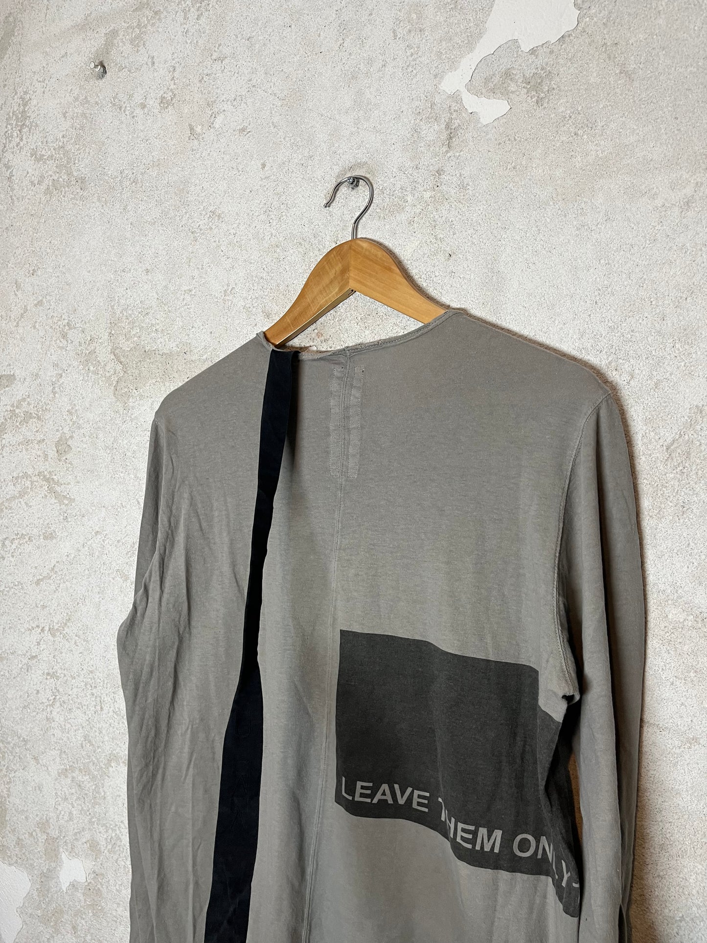 Rick Owens longsleeve tee shirt - L