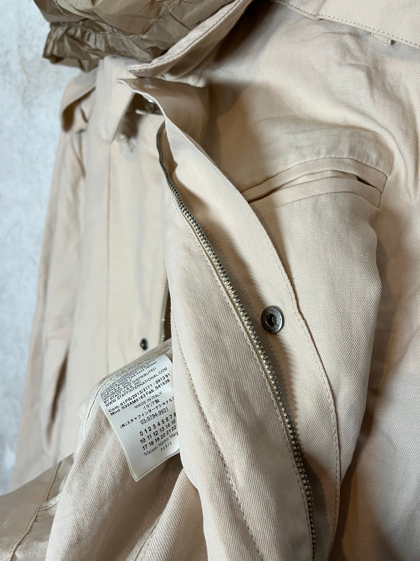 Maison Martin Margiela MM6 canvas multipocket jacket - M