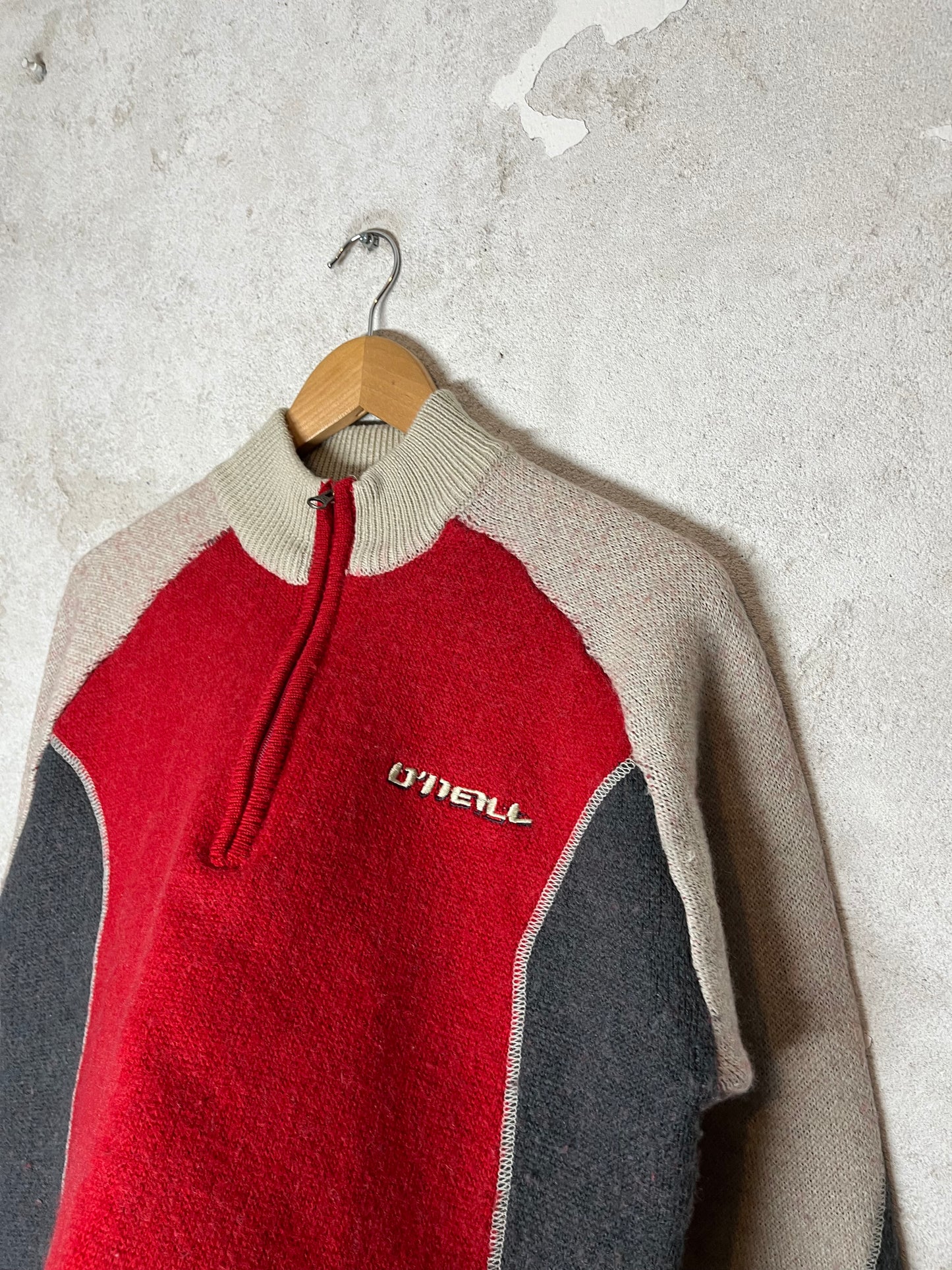 O’neill zip knit sweater - M