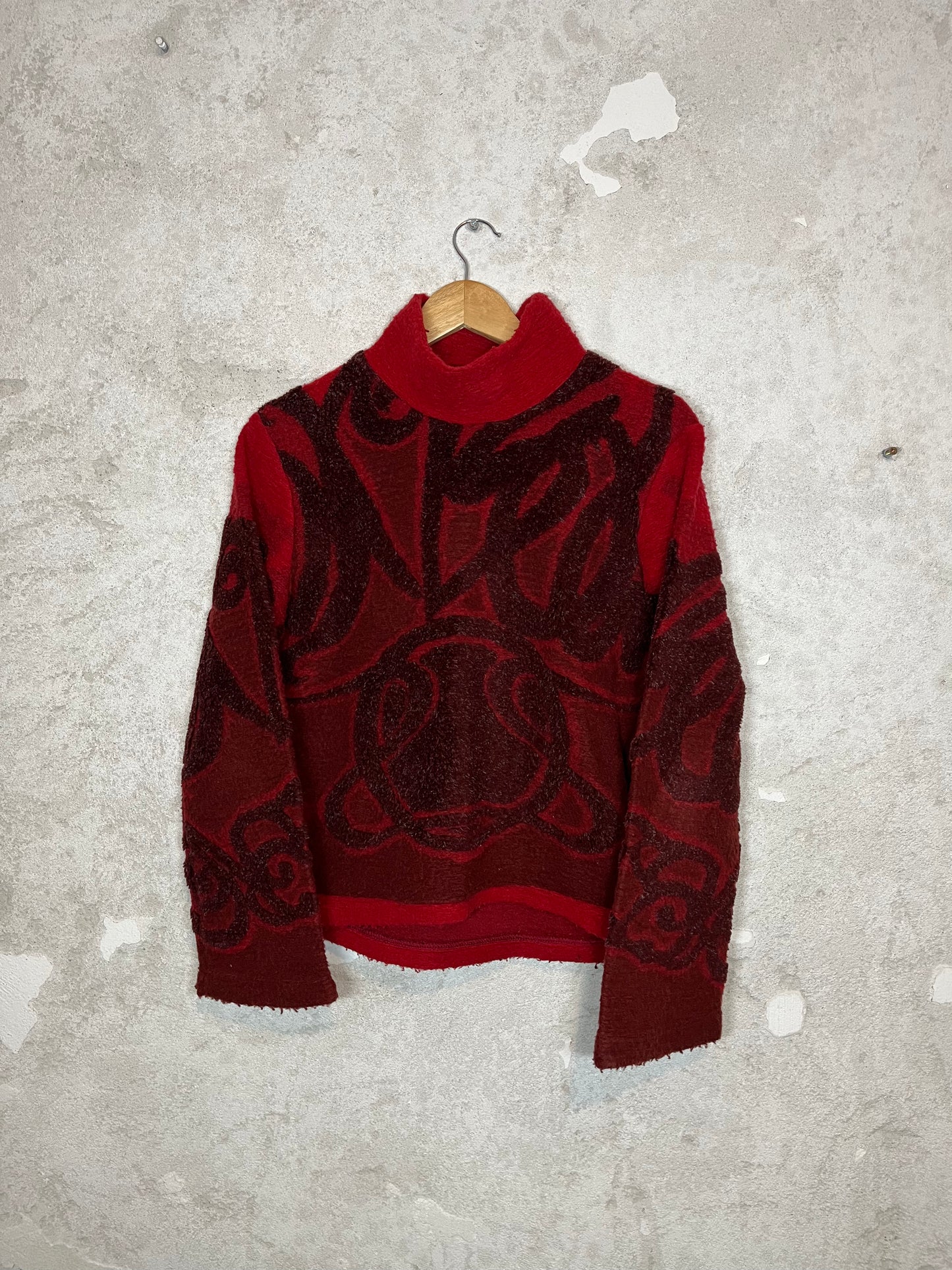 Oxbow vintage fleece ski snowboard sweater - XS