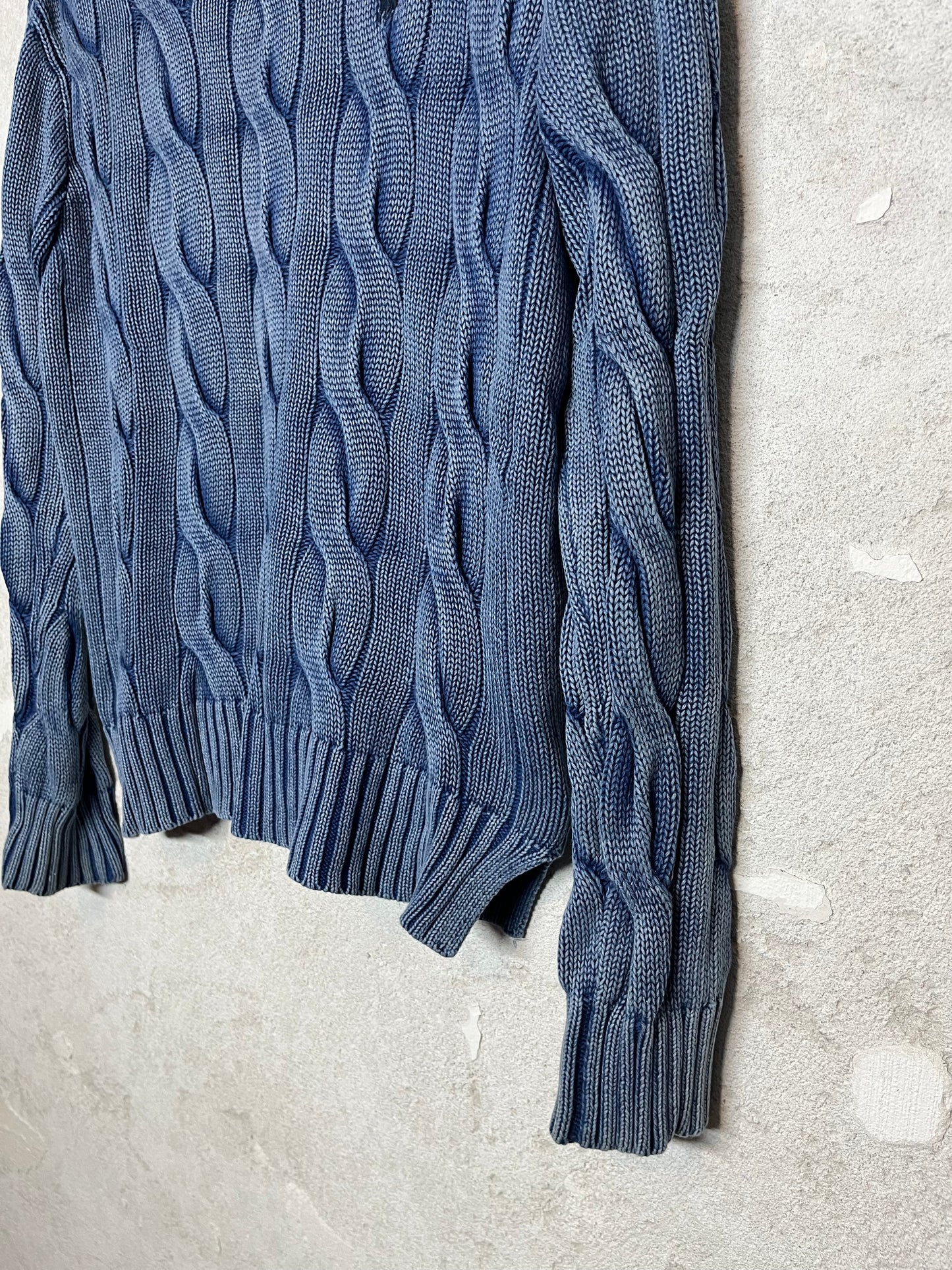 Ralph Lauren cable knit sweatshirt - XS