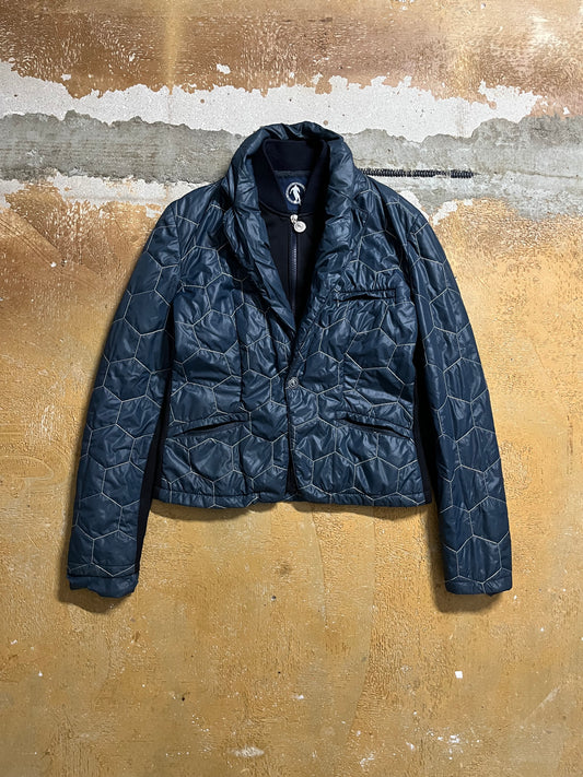 Dirk Bikkembergs quilted winter jacket - L