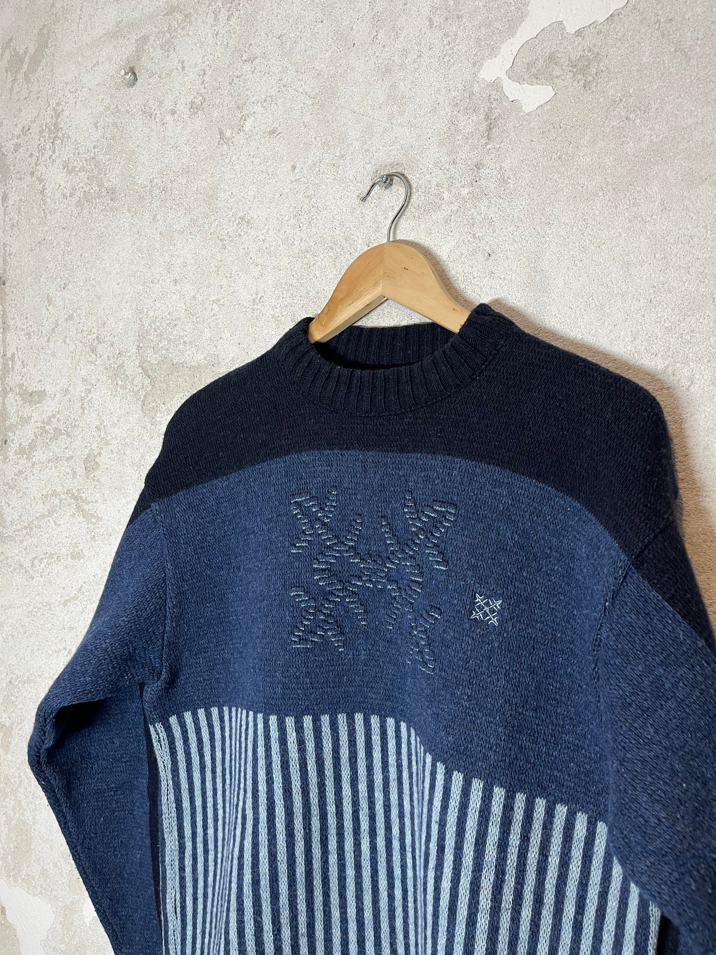 Oxbow vintage retro collectors 90s 2000s heavy knit ski snowboard sweater - M