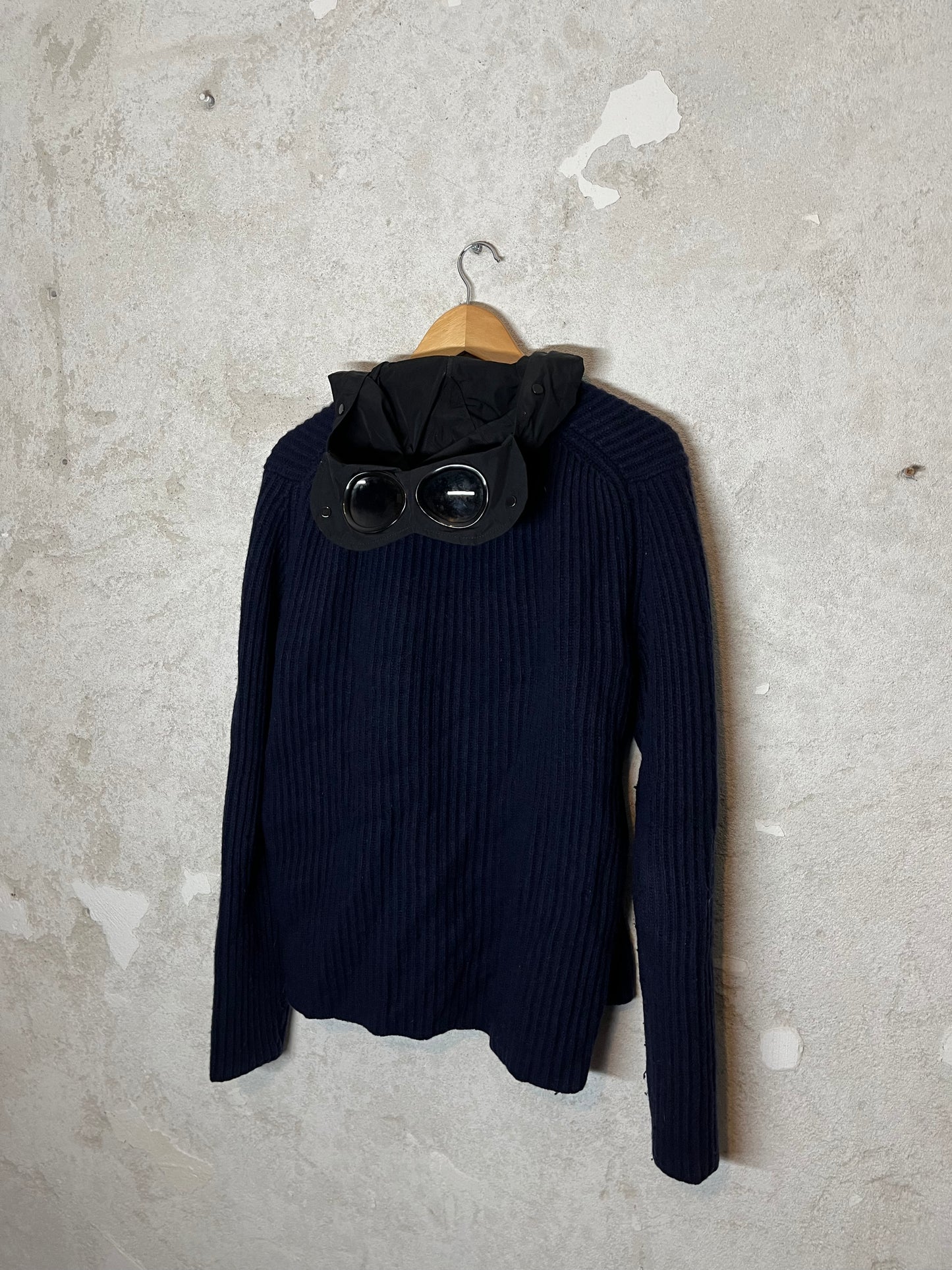 CP Company knitted goggle jacket - M