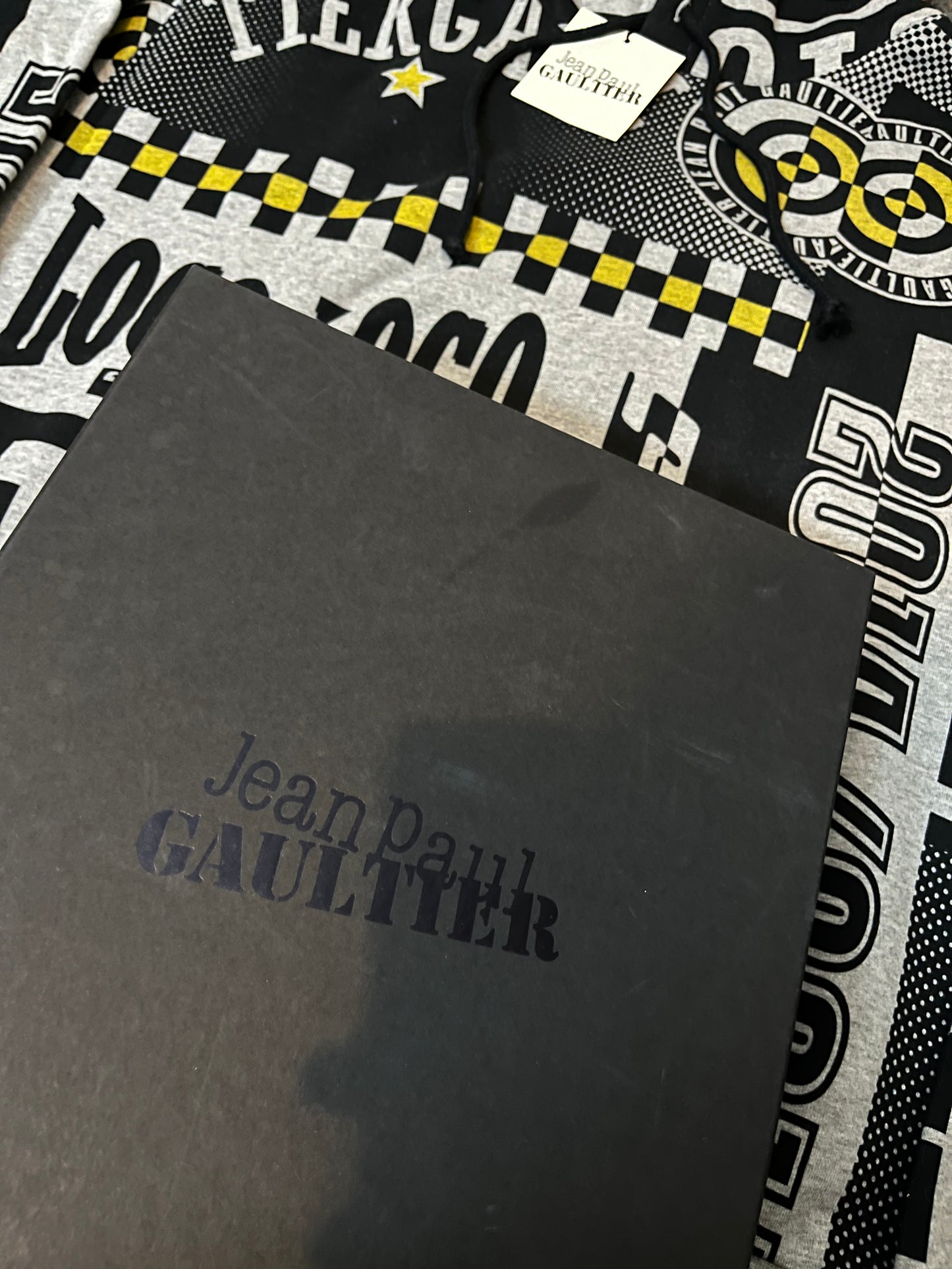 Jean Paul Gaultier 2000s Hoodie + box / labels - M