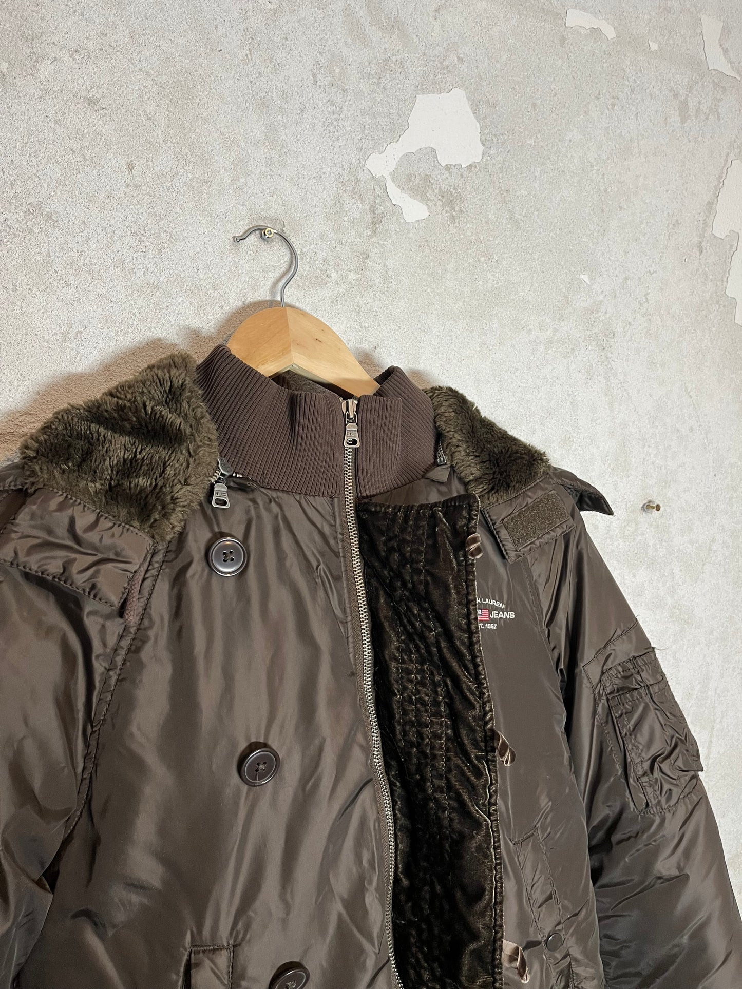 Ralph Lauren vintage puffer winter jacket - M