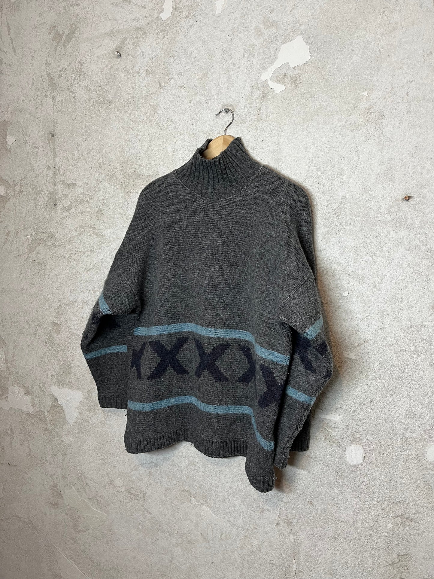 Oxbow vintage 90s ski knit sweater - S