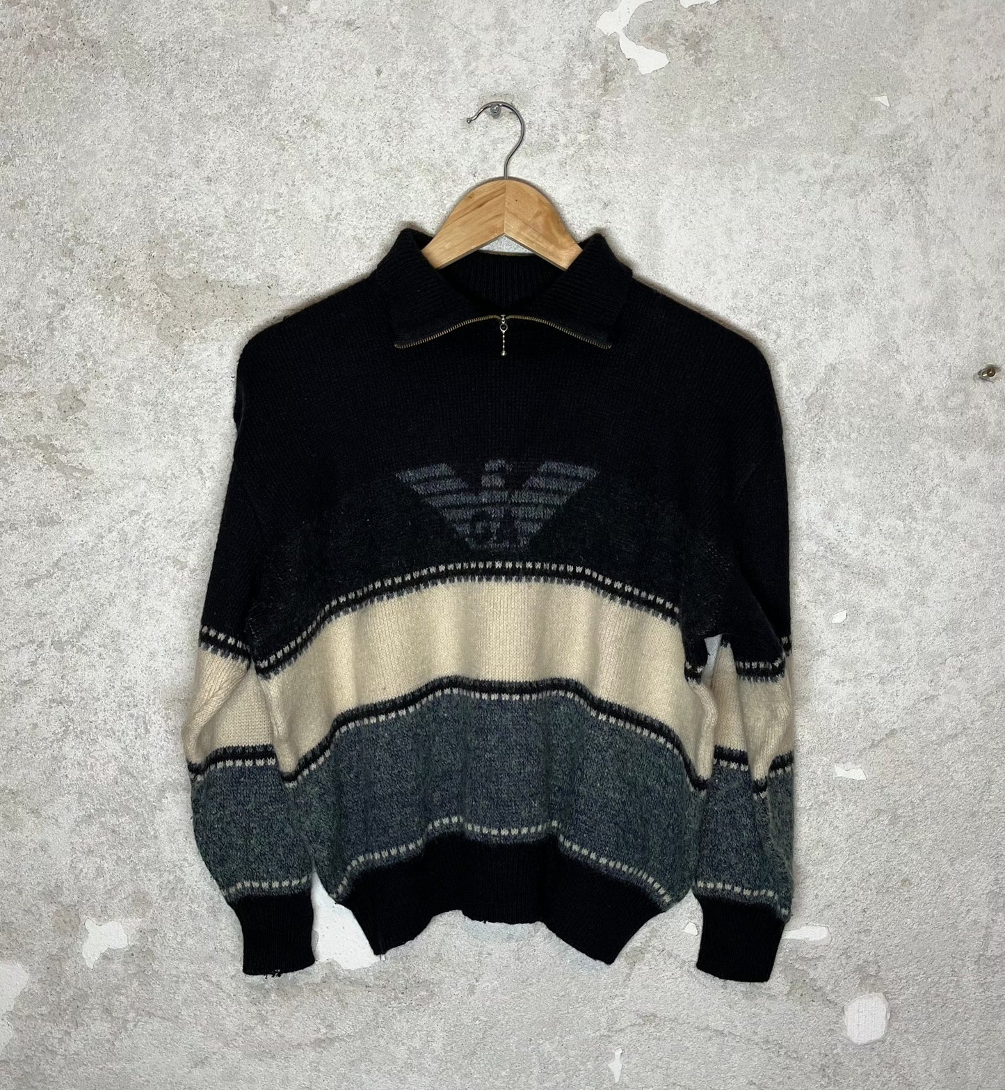 Emporio Armani Jeans knitted sweatshirt - S