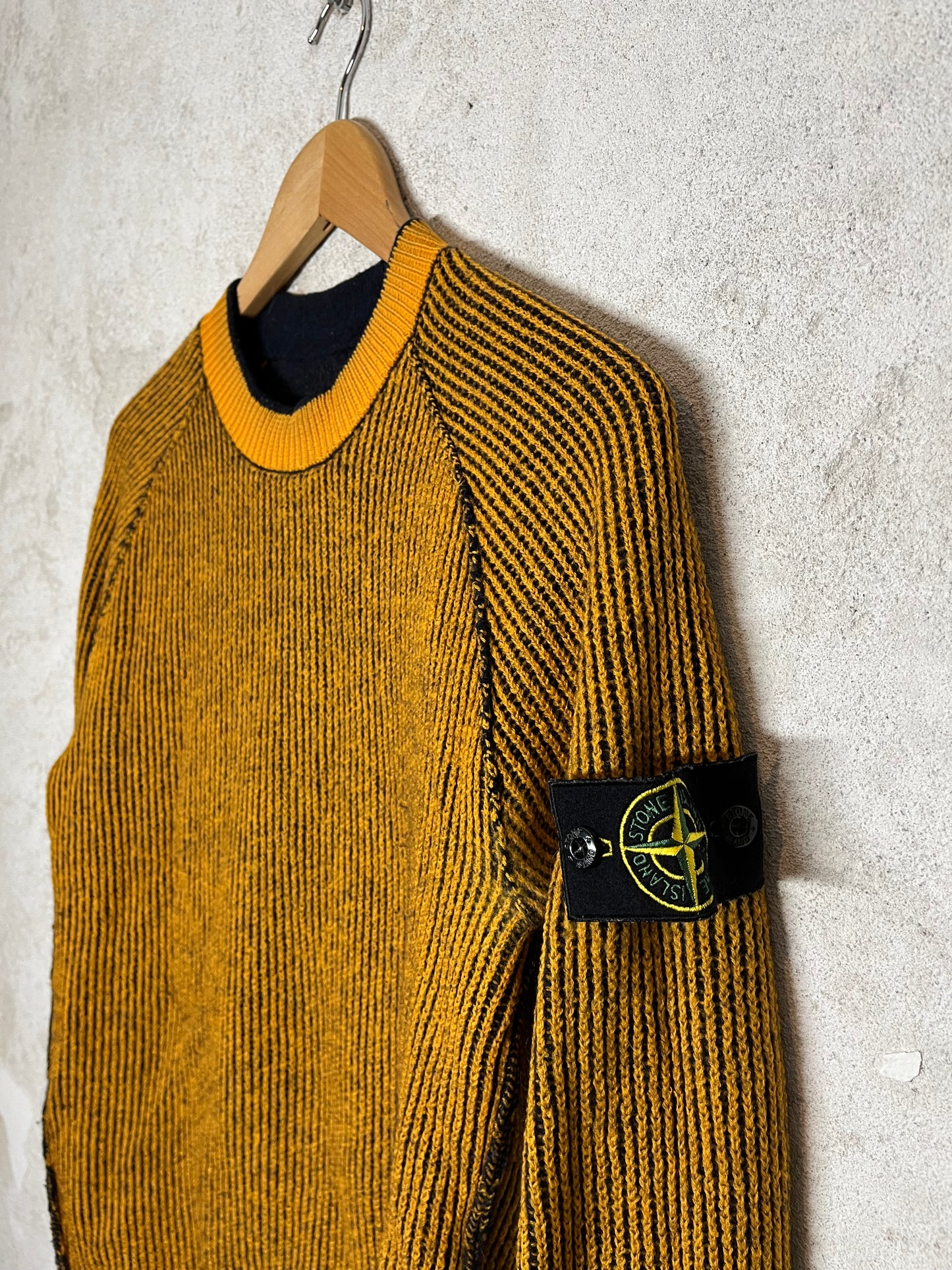 Stone Island Reversible knit sweater - S