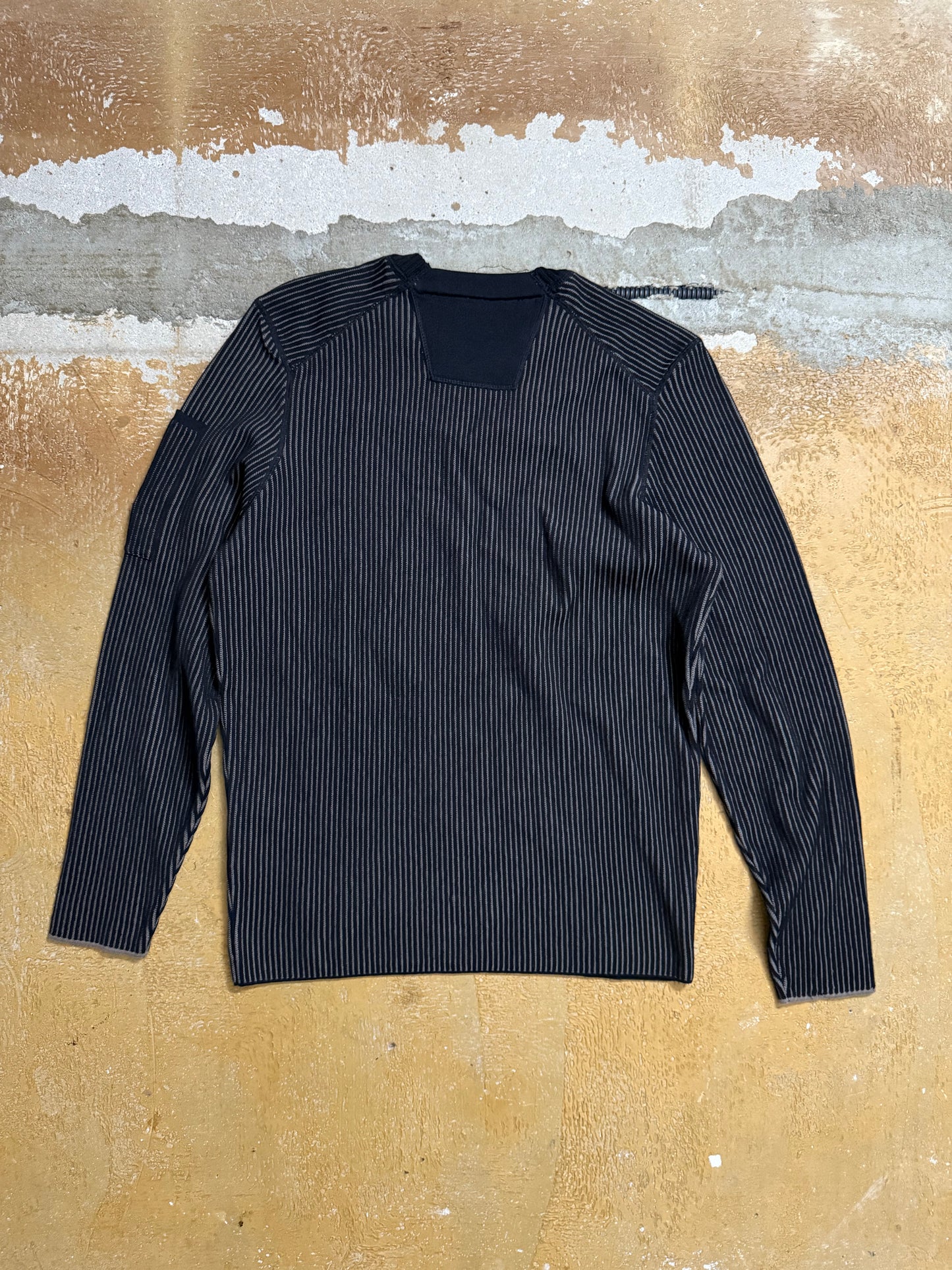 CP Company ribbed knit wool sweater - M