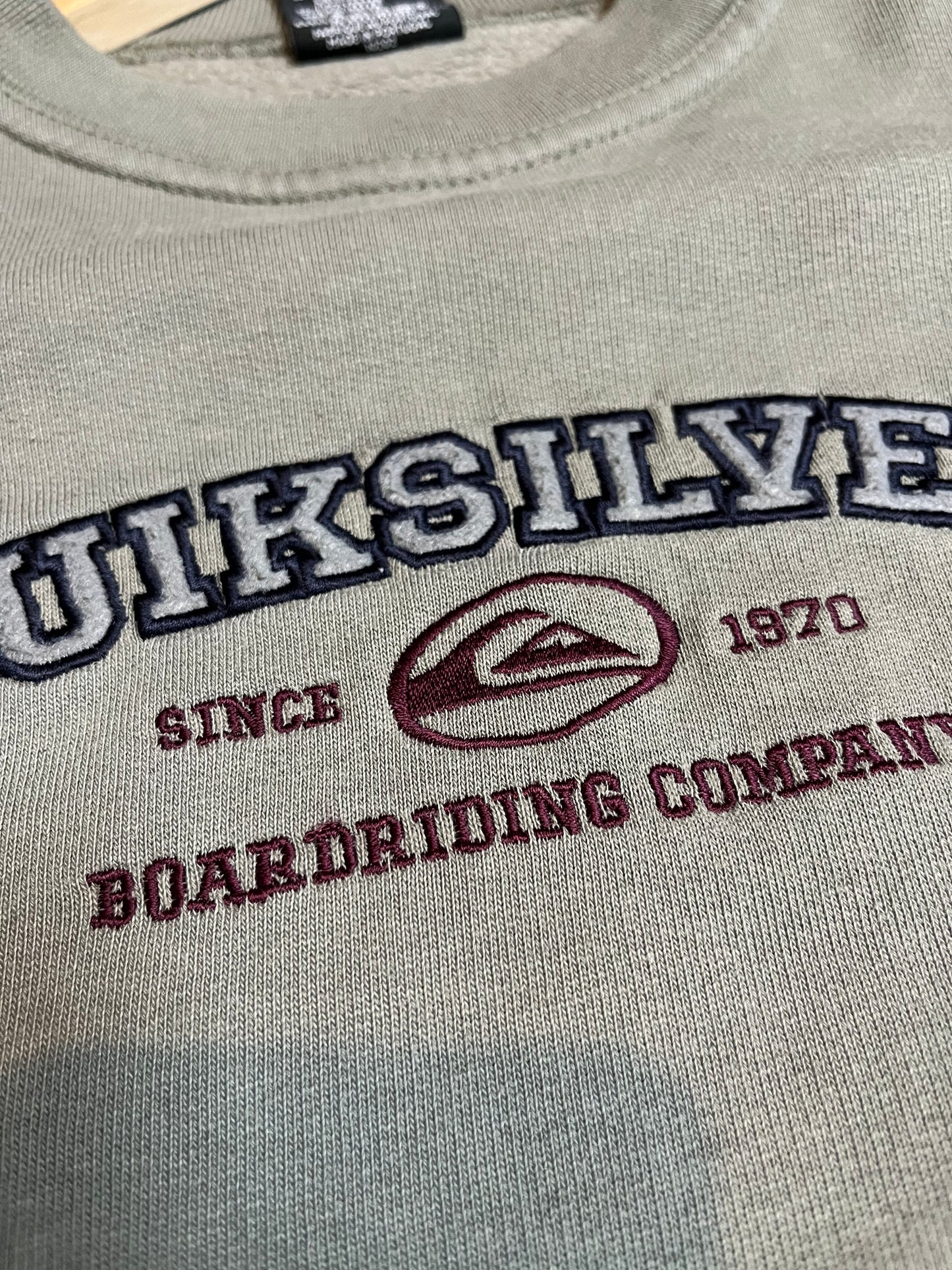 Quiksilver vintage retro 90s 2000s sweatshirt - XS