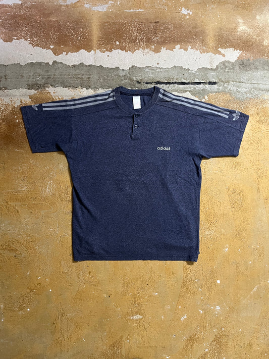 Adidas vintage striped tee shirt -